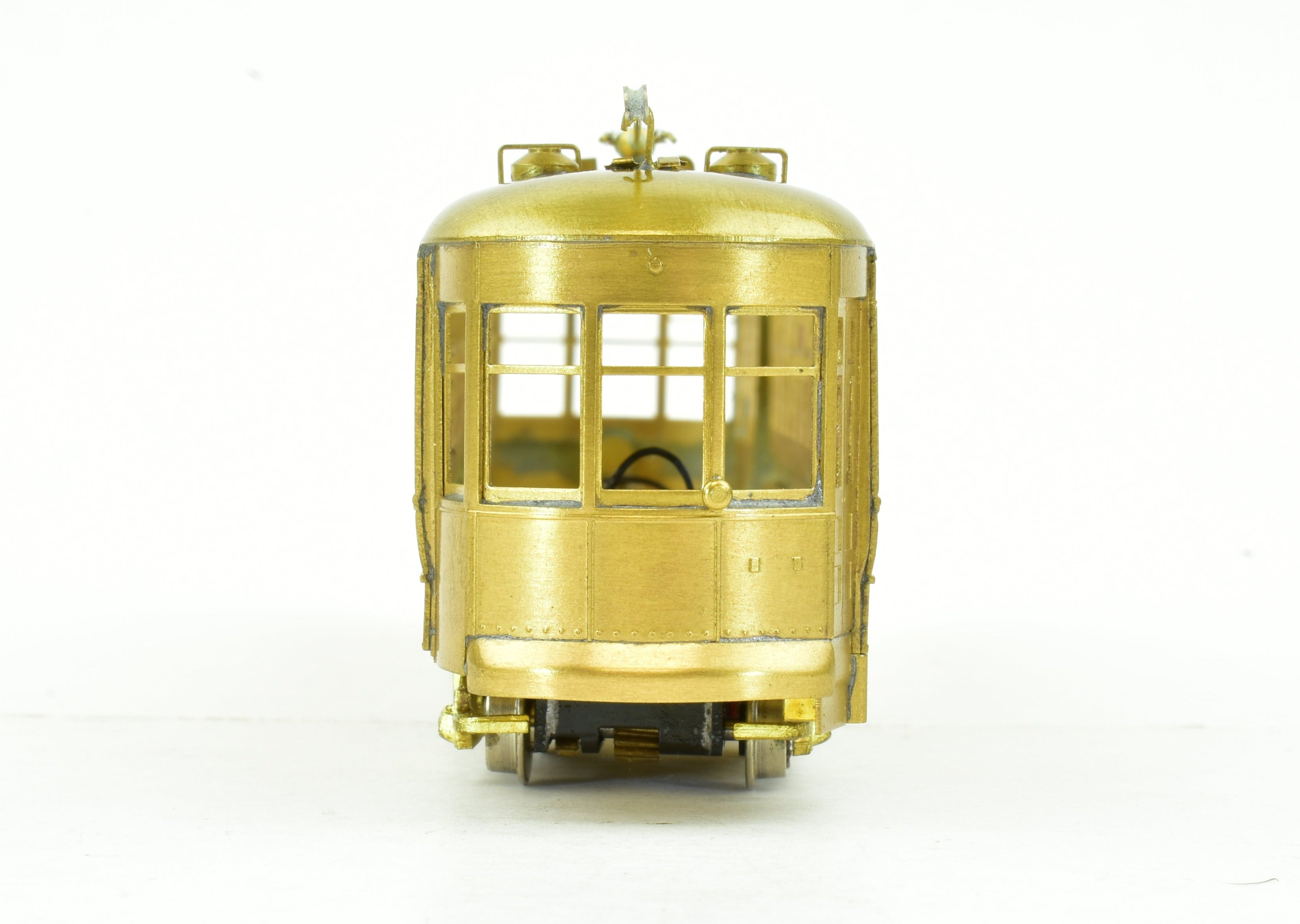 HO Scale Brass Model Train - MTS Imports CSL Chicago Surface Lines 5703 - 5827 Nearside Car for Model Railroading Enthusiasts