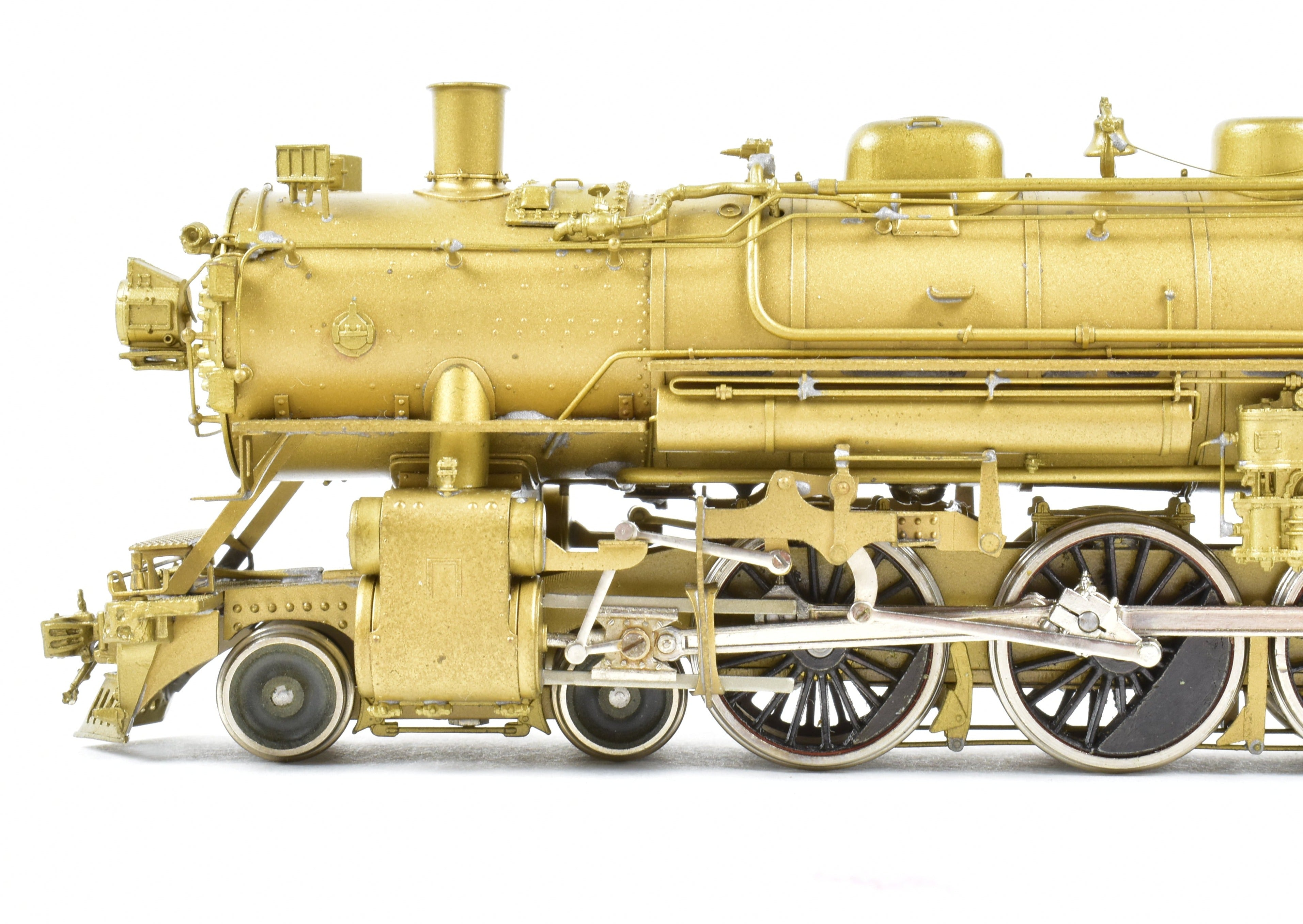 HO Scale Brass Model Train - Northern Pacific Class A 4-8-4 Royale Series, Custom-Built by NJ Custom Brass