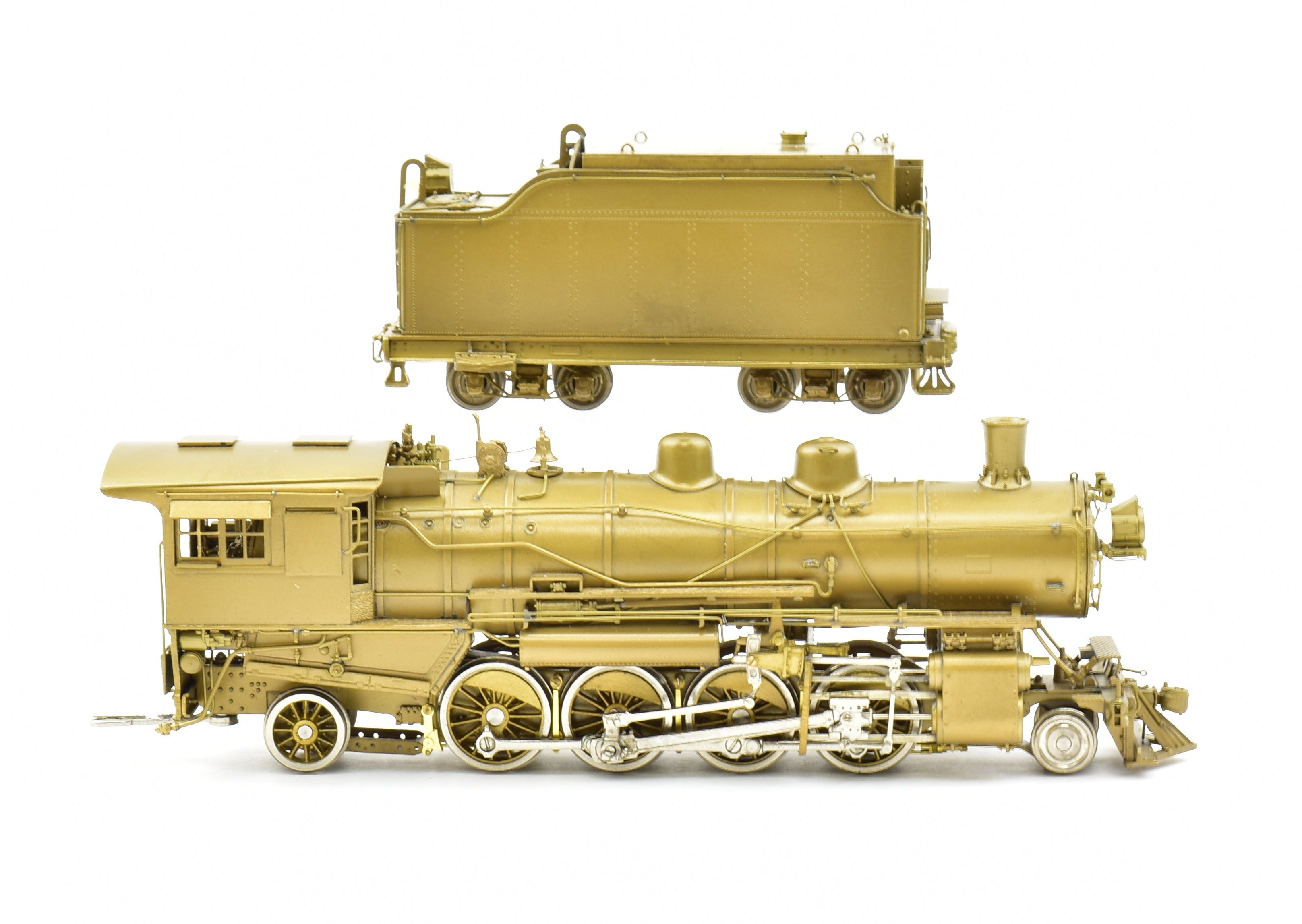 High - Quality HO Scale Brass PFM - SKI Model Train: Northern Pacific Class W - 1 2 - 8 - 2 from 1982 Production Run