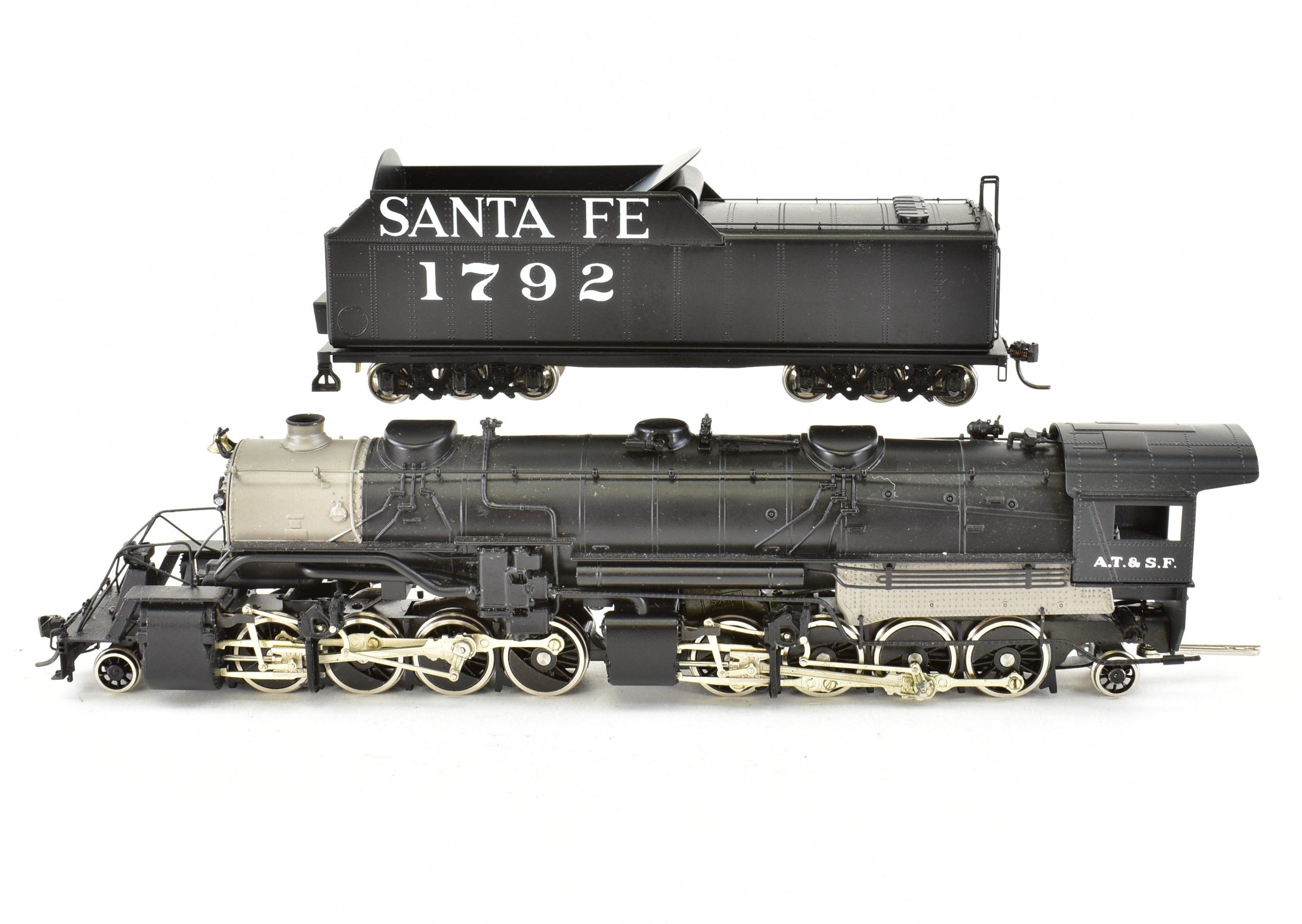 HO Scale Brass ATSF - Santa Fe USRA 2-8-8-2 Mallet Factory-Painted Powerhouse Model