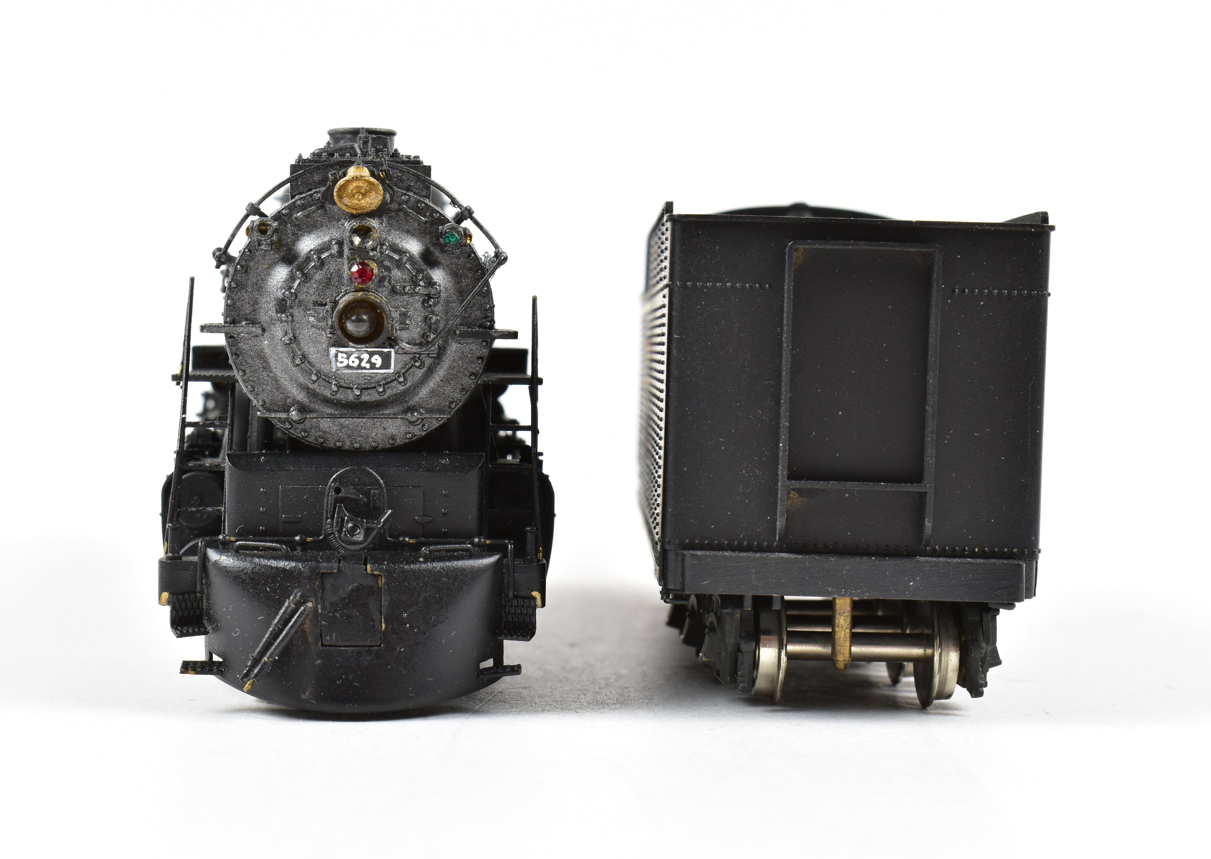 1969 HO Brass PFM Toby Crown Model CP No. 5629 Burlington Route 4-8-4 O-5