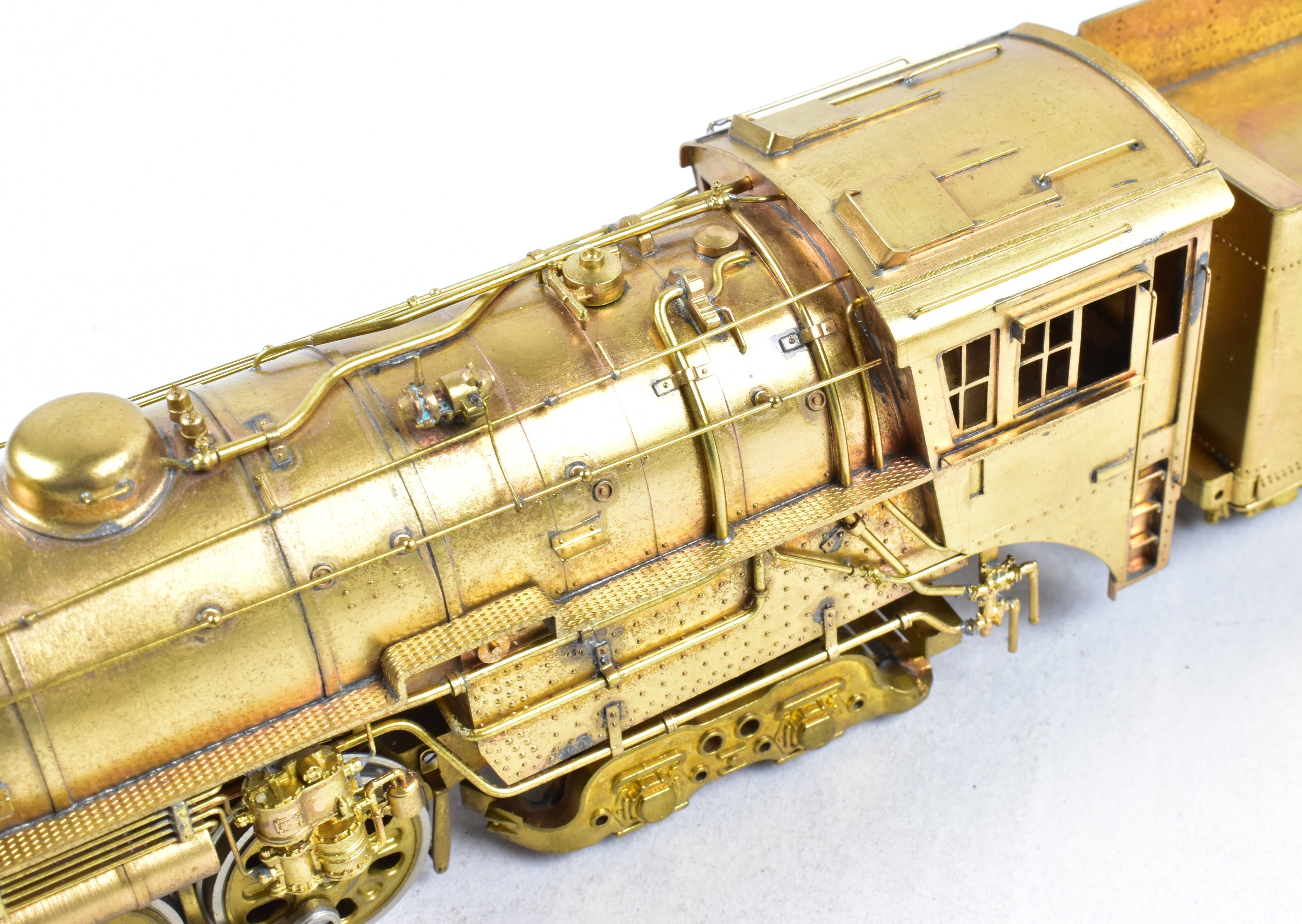 HO Scale Brass Pacific Fast Mail (PFM) Model Train - Toby CB&Q Burlington Route 4-8-4 Class O-5 Crown Model from 1969 Run