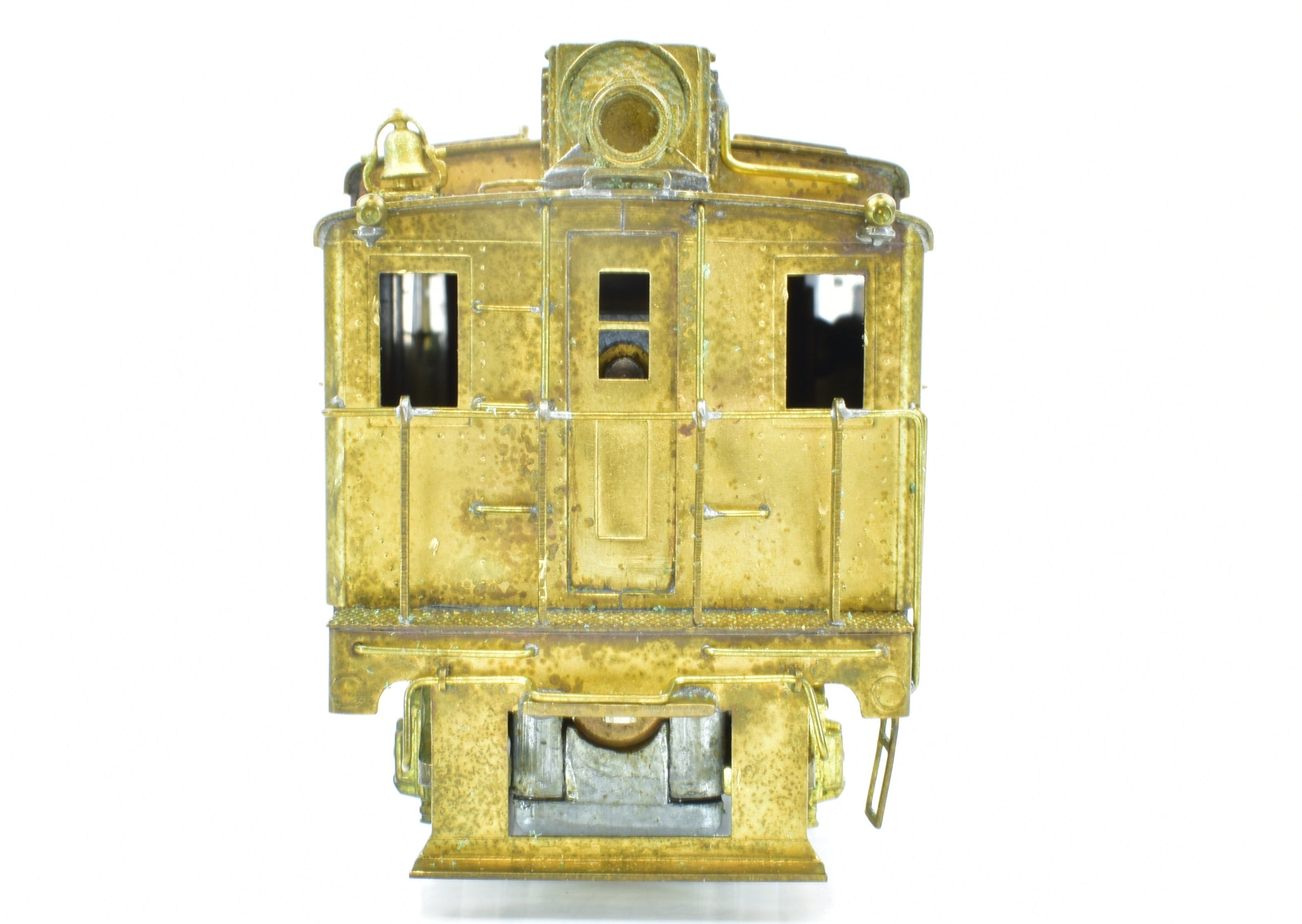 HO Scale Brass Model of New York Central Class DES - 3 Oil Electric Box Cab Locomotive, Custom - Made for NJ and NYC