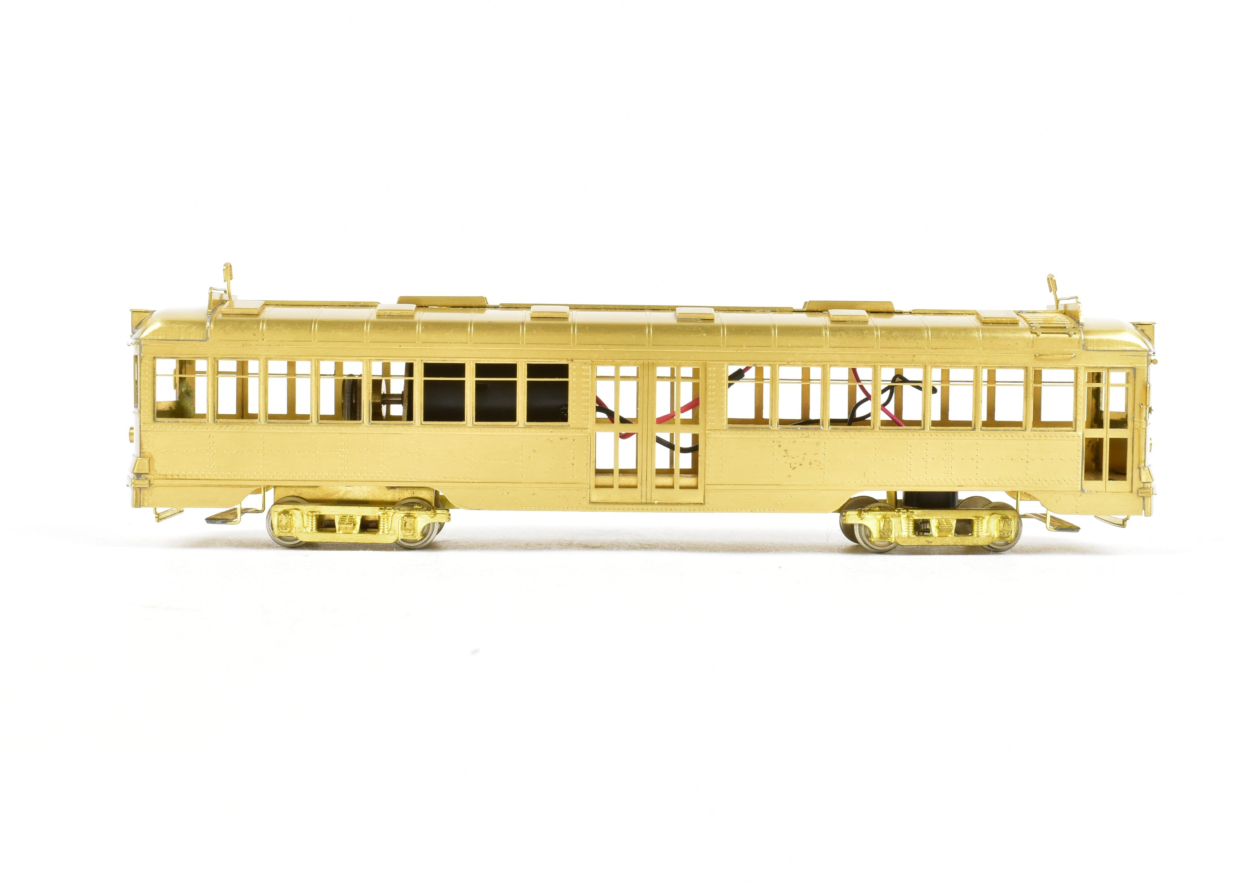 HO Scale Brass Oriental Limited Pacific Electric Hollywood Car, Powered Models Ranging from #600 to #649