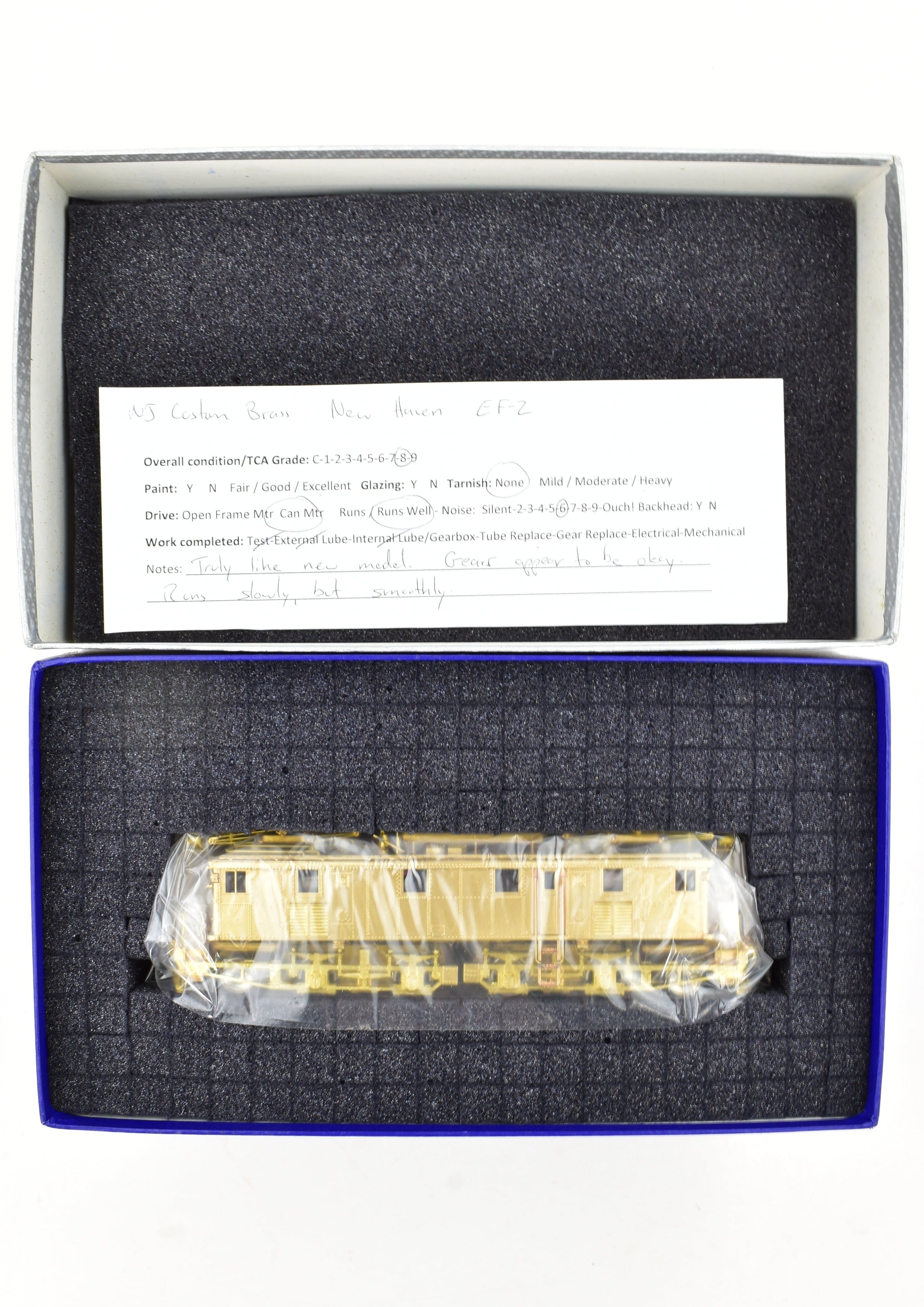 HO Scale Custom Brass New Haven Class EF - 2 Electric Locomotive from NJ