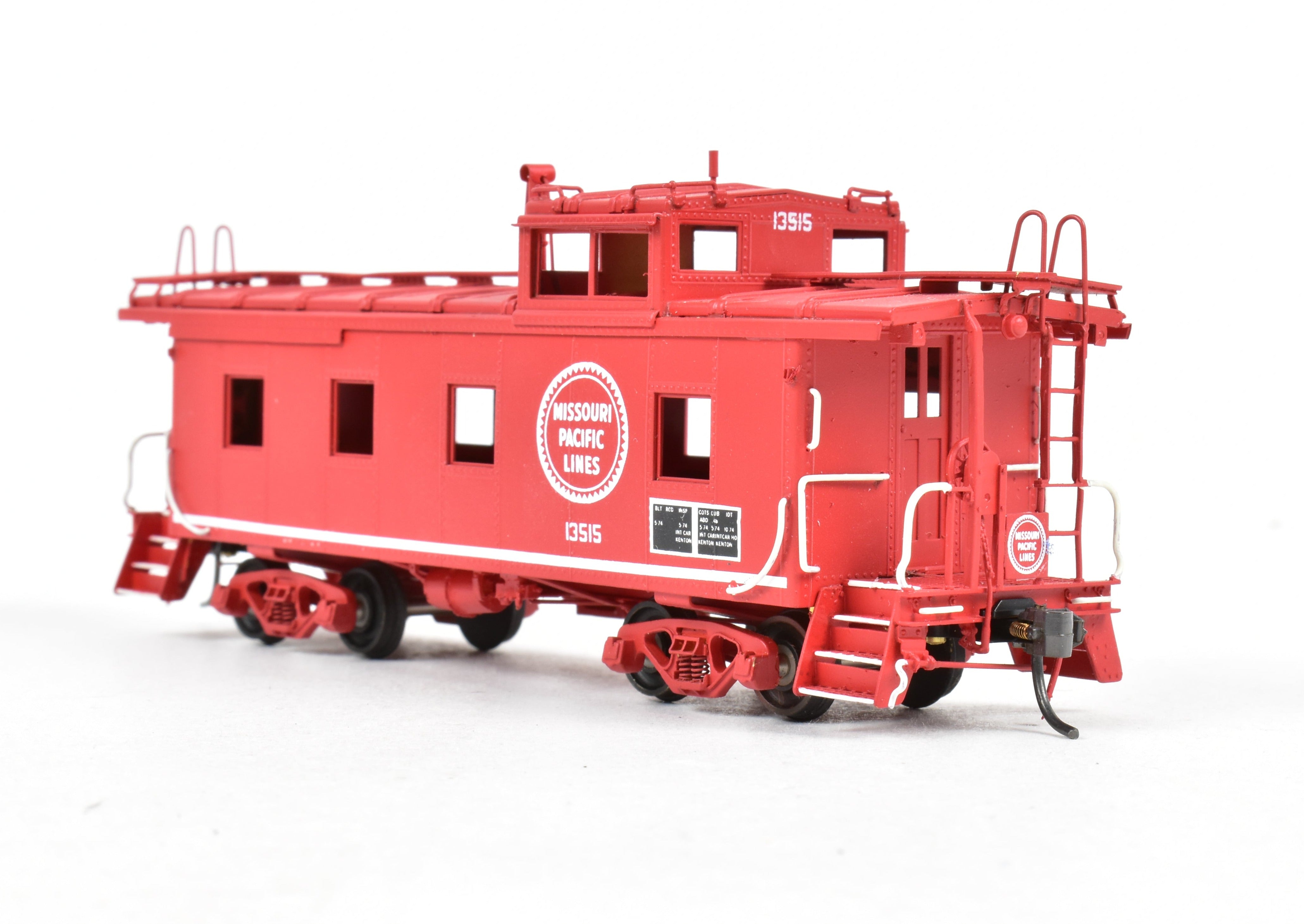 HO Scale Brass Missouri Pacific 13000 Series Caboose by Pecos River
