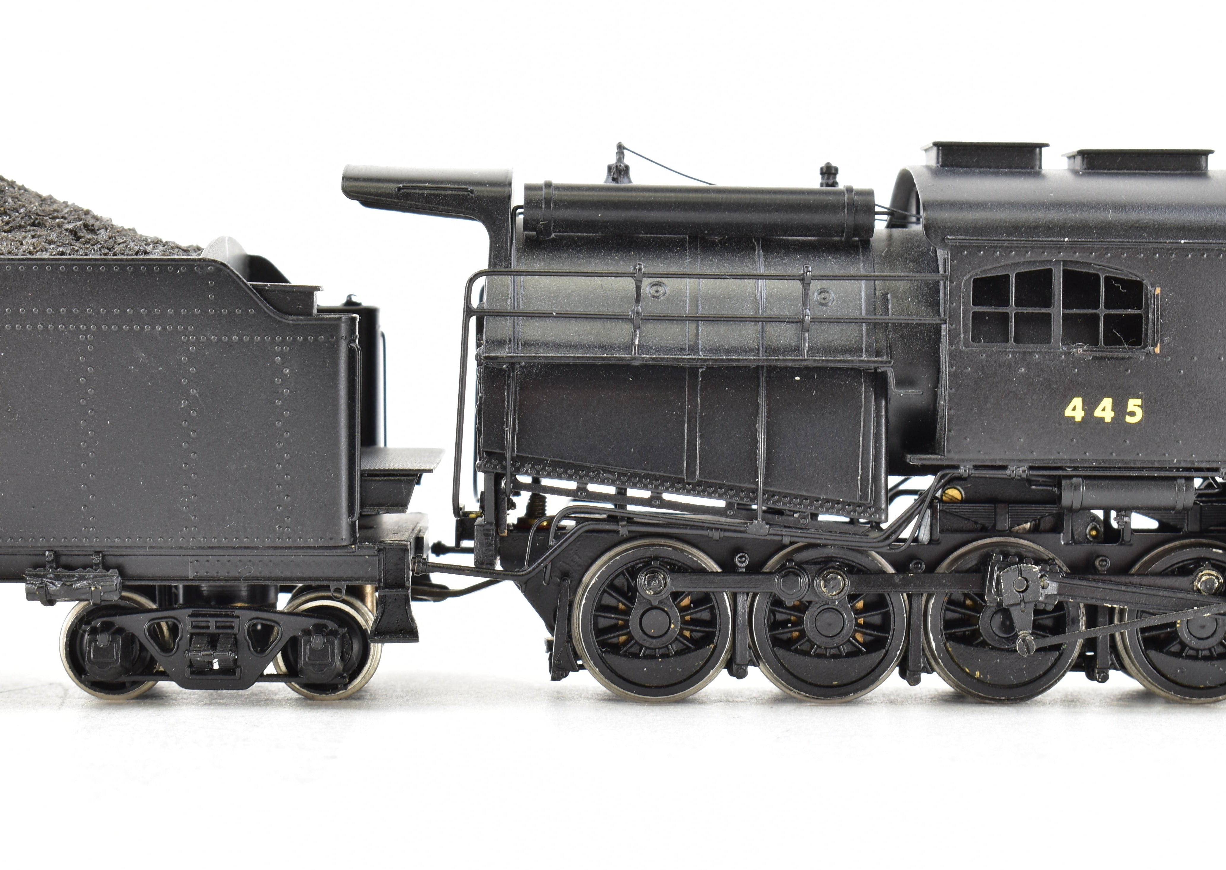 HO Scale Custom Painted Brass Model Train - Central Railroad of New Jersey K - 1 4 - 8 - 0 Camelback, NJ Custom Brass CNJ
