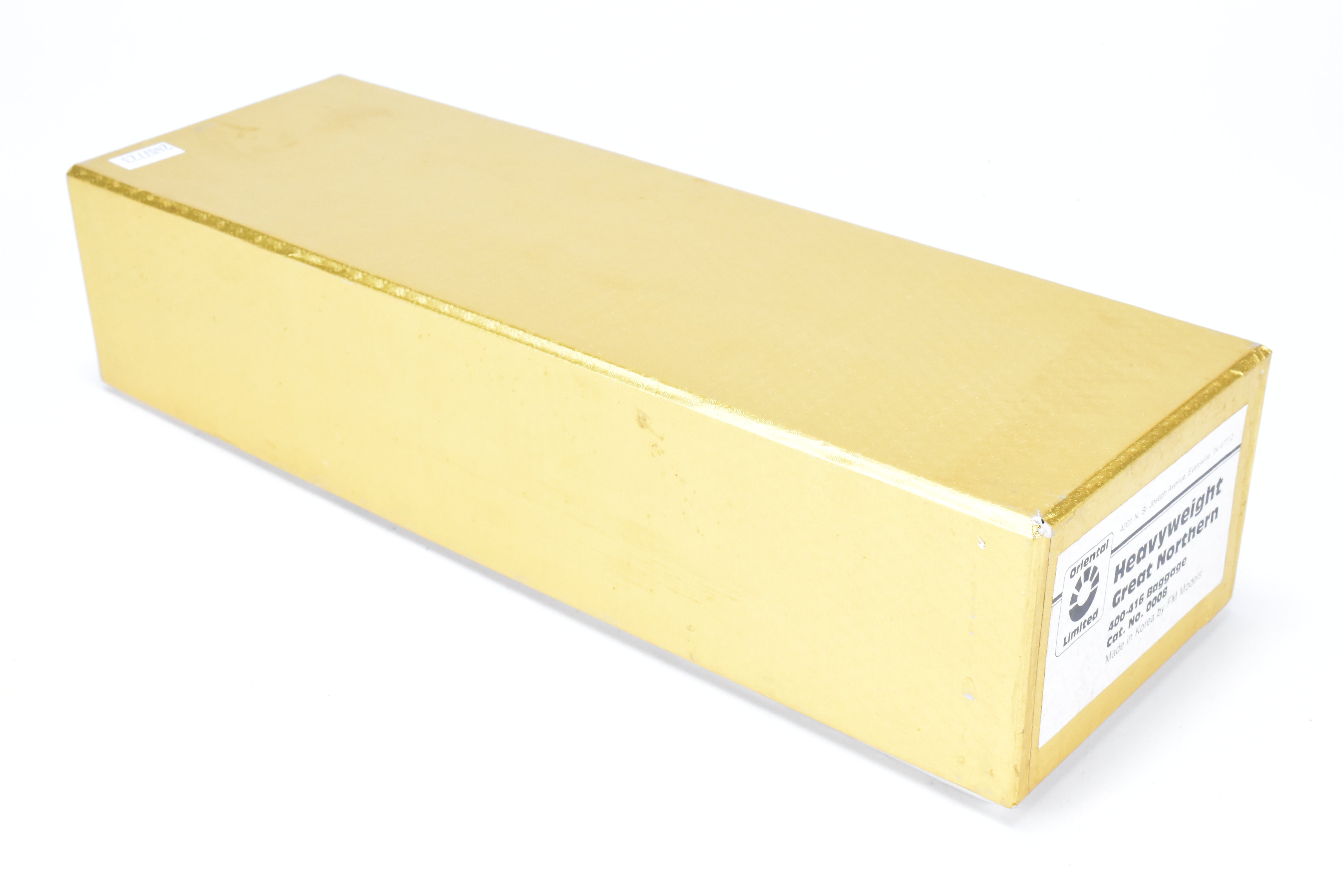 HO Brass Oriental Limited Great Northern HW Baggage Cars #400 - 416, Excellent Condition