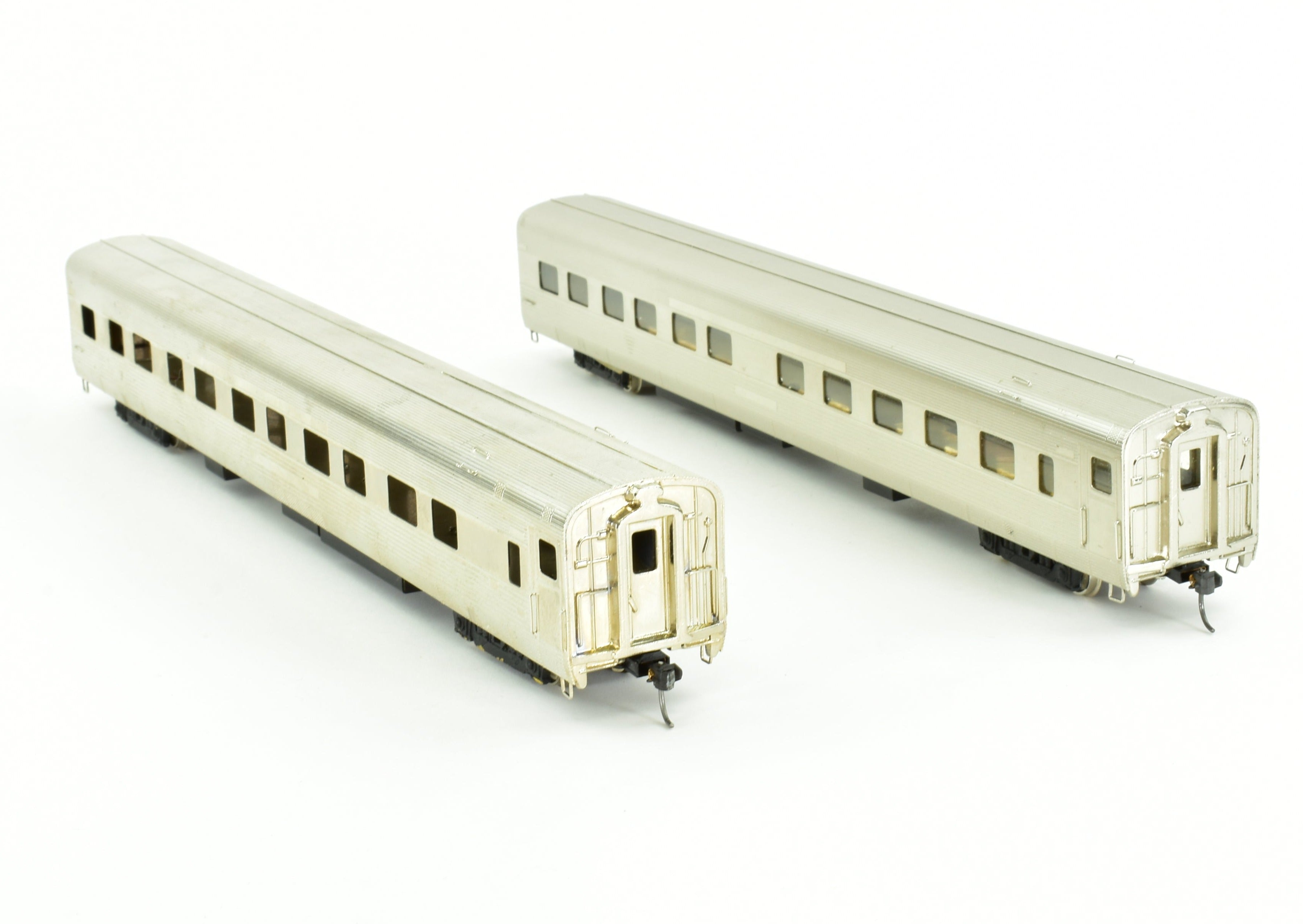 HO Scale Brass Nickel Plate Products (NPP) CB&Q - Burlington Route WP & D&RGW California Zephyr Full Roomette Pullman and Pullman Roomette Sleeper Set Model Train