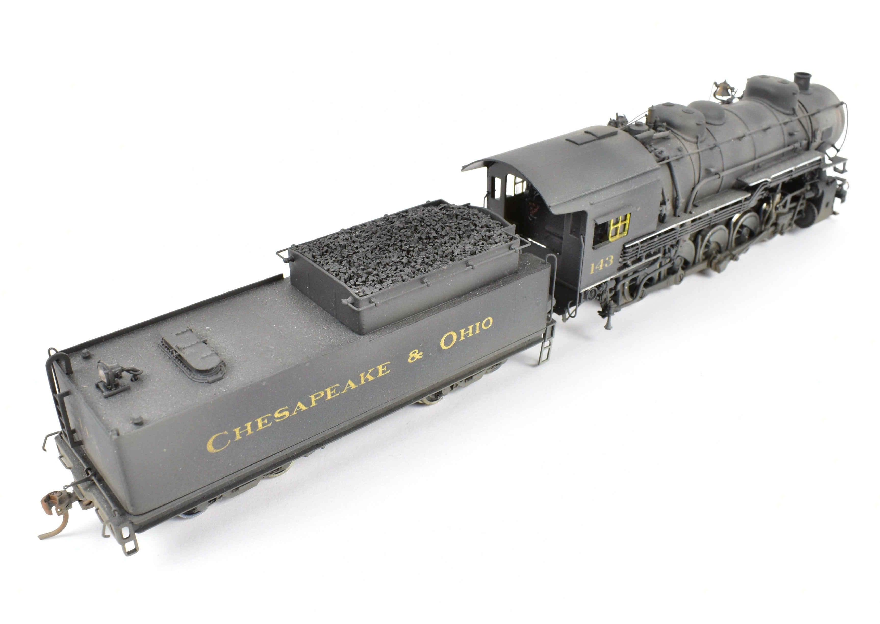 Custom Painted HO Brass NJ C&O Class C-12 0-10-0 Switcher with DCC Sound