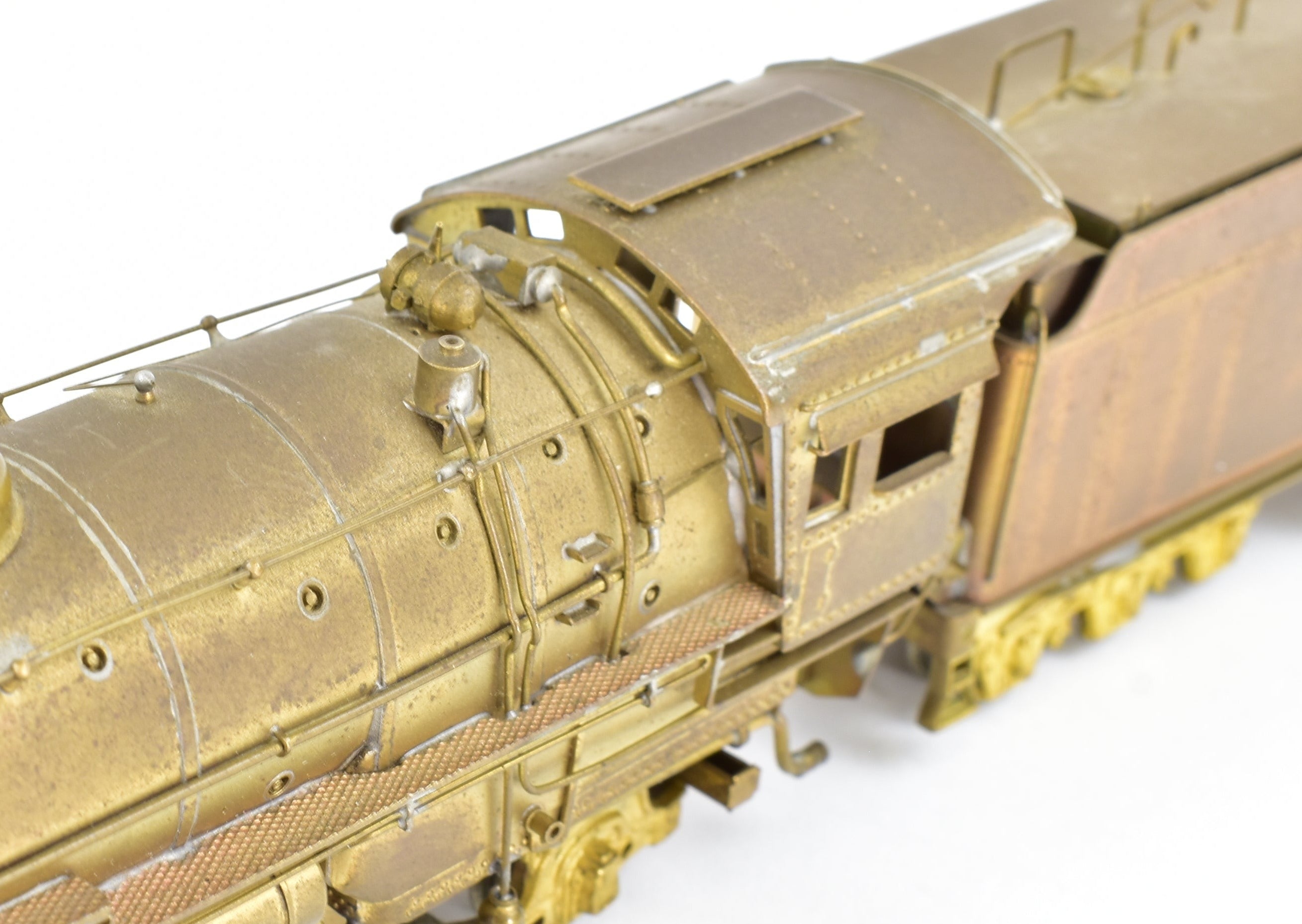 High - Quality HO Brass PFM United ATSF Santa Fe 2 - 10 - 2 Model