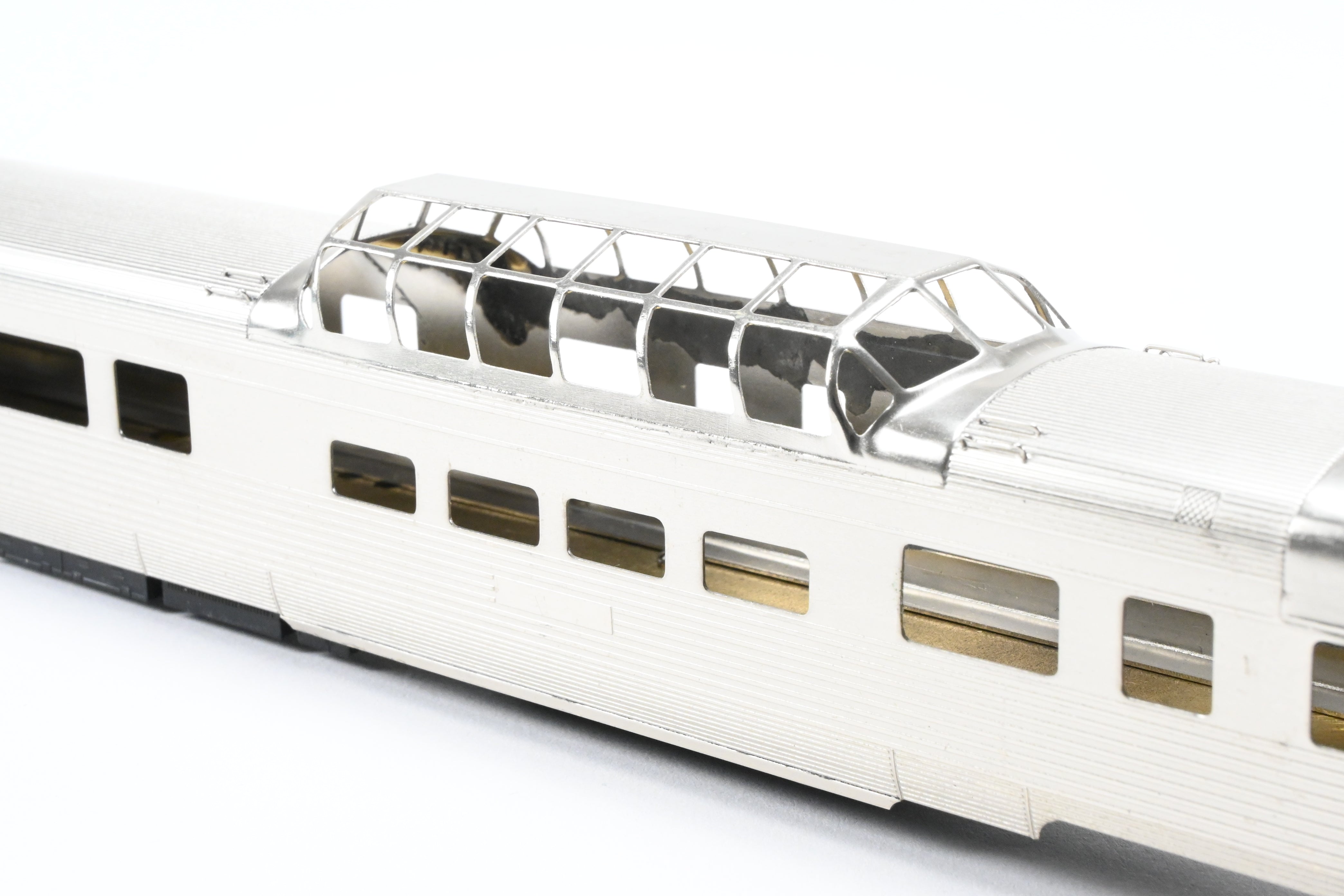 HO Scale Brass Lambert Chesapeake and Ohio Budd Dome Observation Car