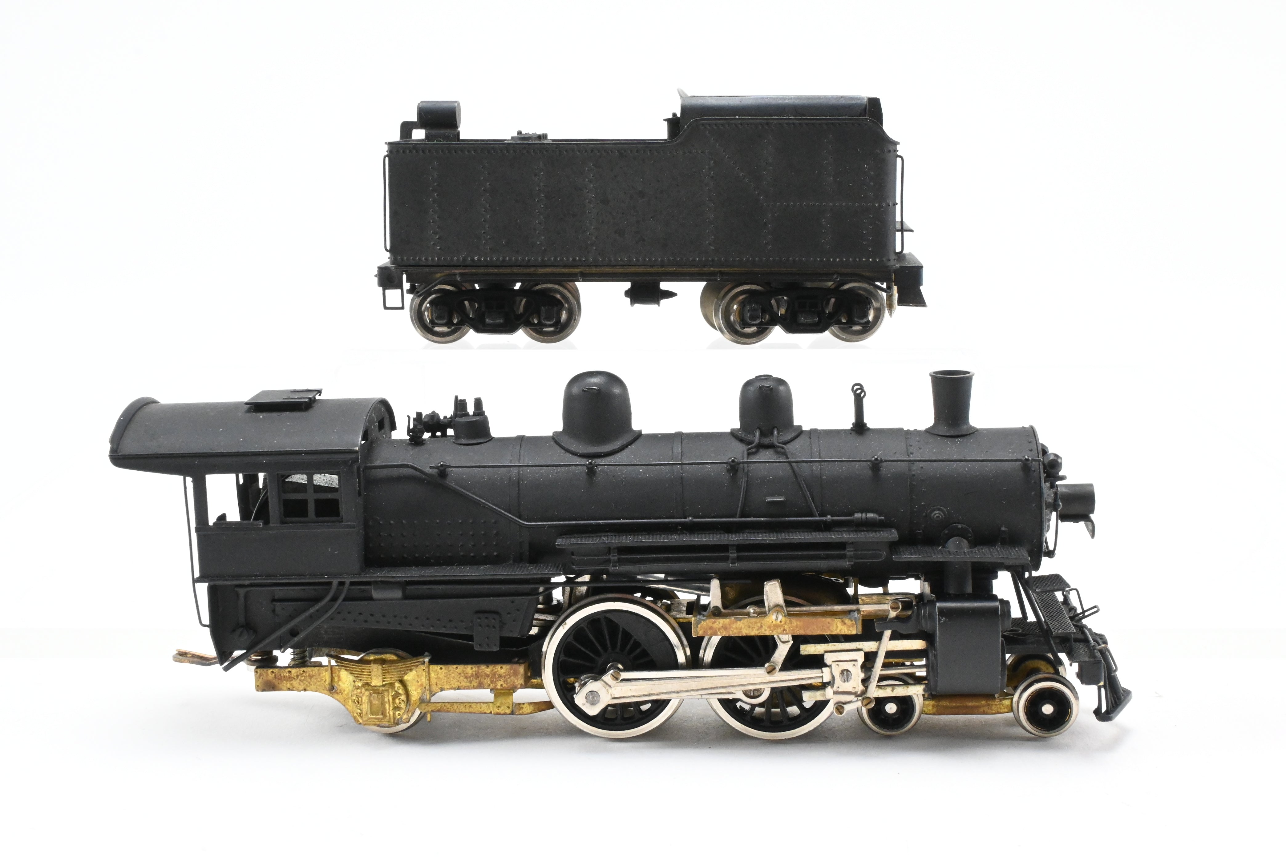 HO Scale Brass Pacific Fast Mail (PFM) Model - Tenshodo Chicago & Northwestern 4-4-2 Atlantic Locomotive with Custom Painting
