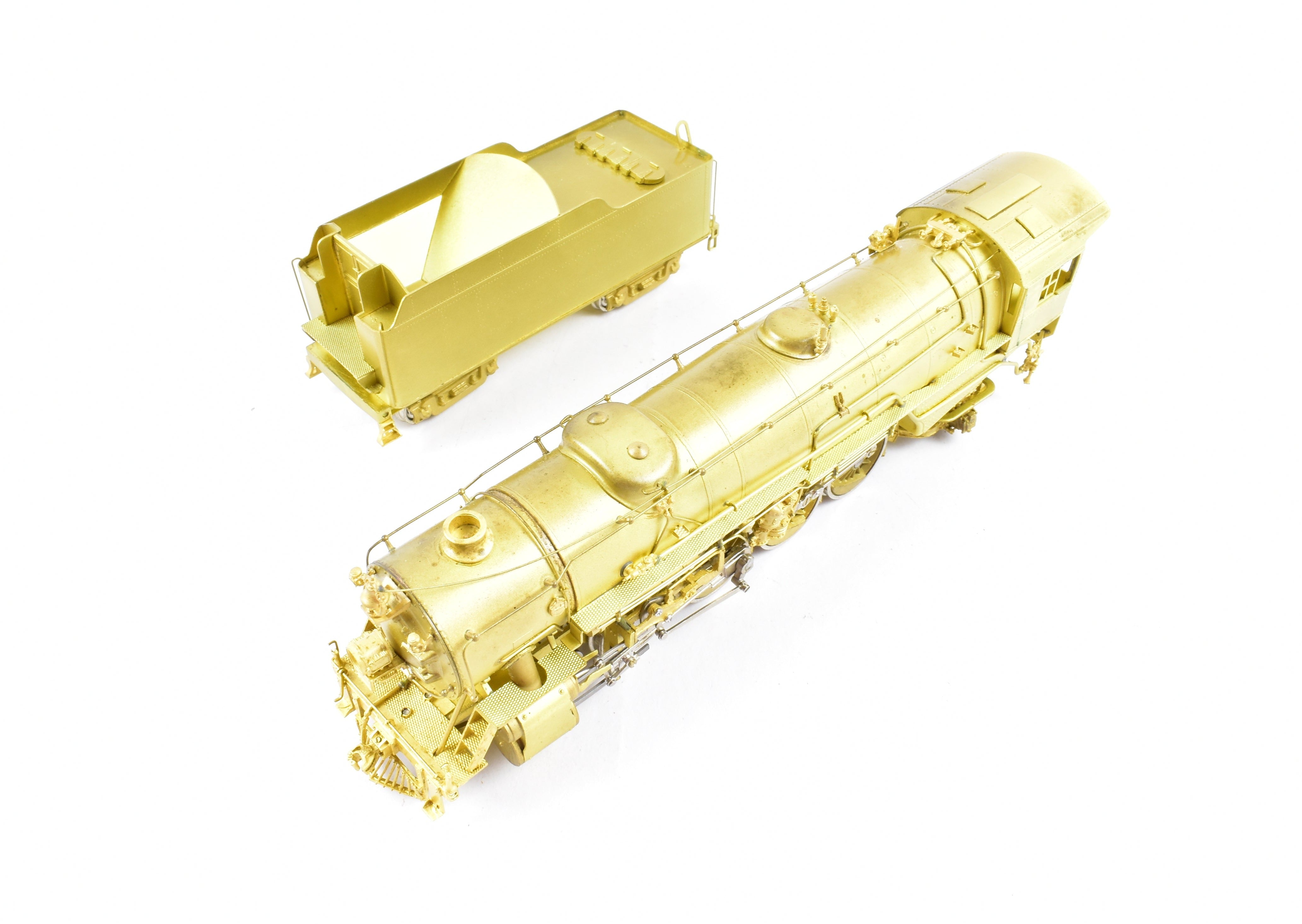 HO Scale Brass Model of Sunset Models' USRA (United States Railway Administration) Heavy 4 - 8 - 2 Mountain Locomotive