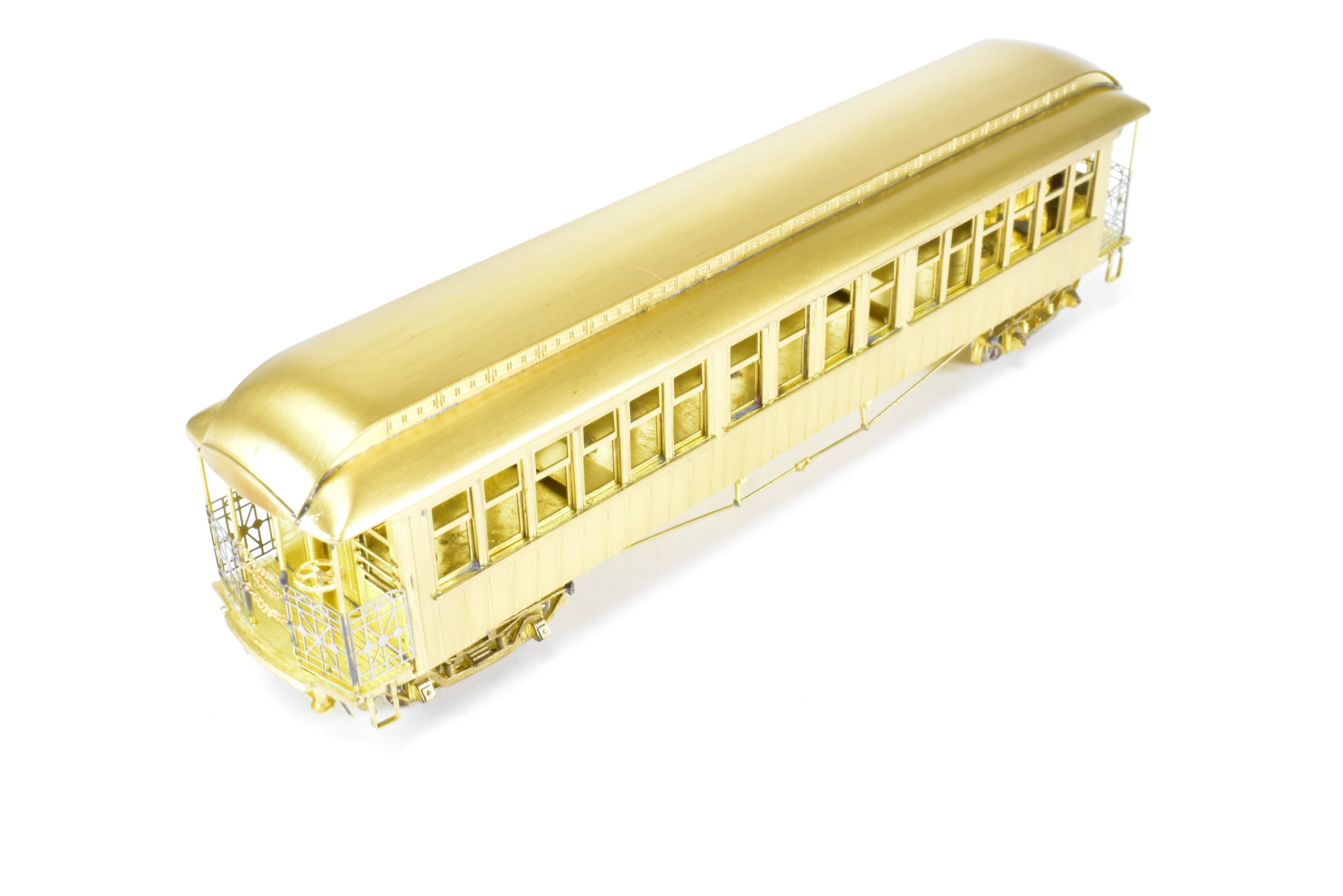 HO Brass MTS Imports Manhattan Elevated & C&SSRT Unpowered Elevated Car, Like New