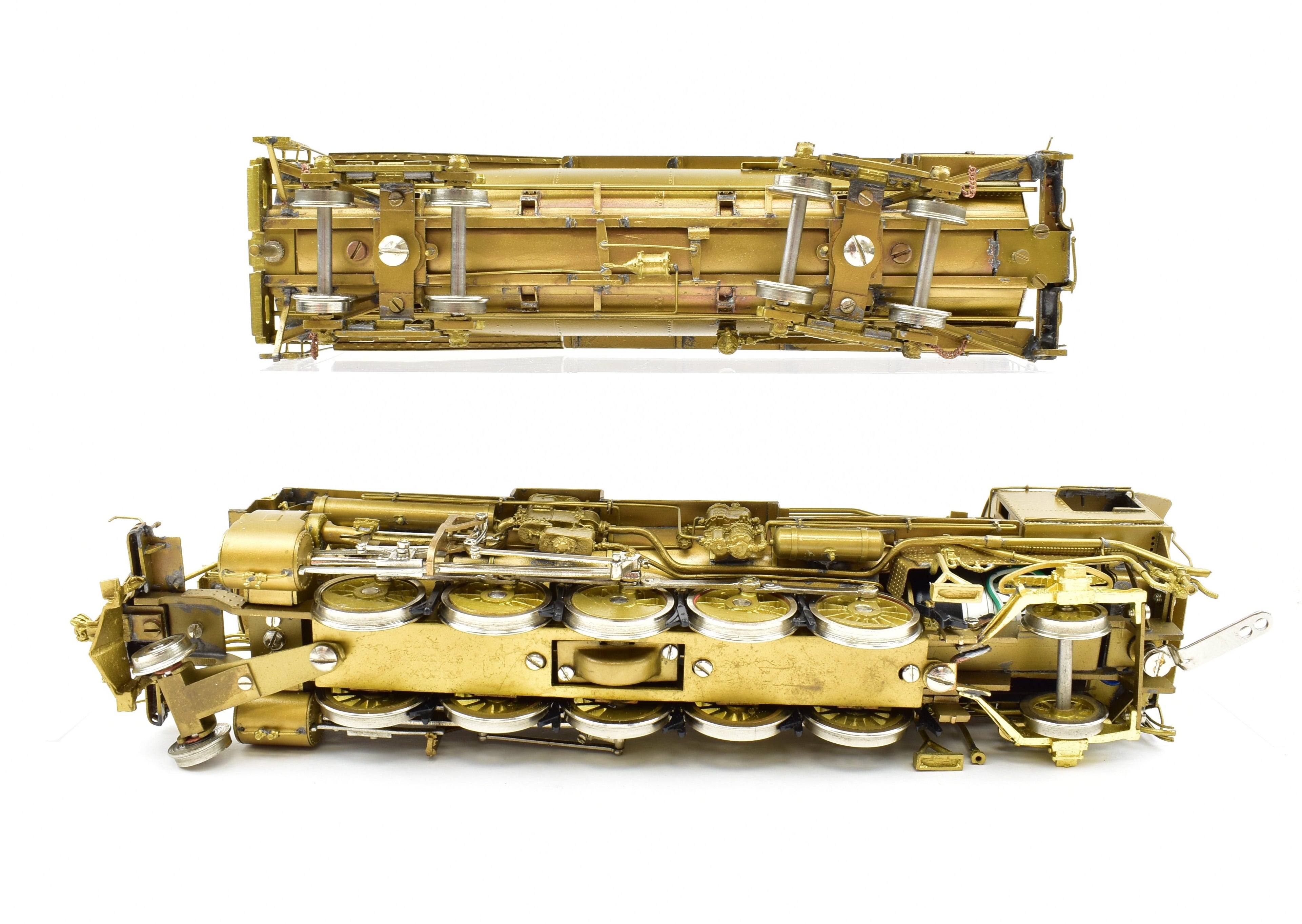 HO Brass Sunset Models SP - Southern Pacific F-1 2-10-2 Elesco Feedwater Heater (As-Is Condition)