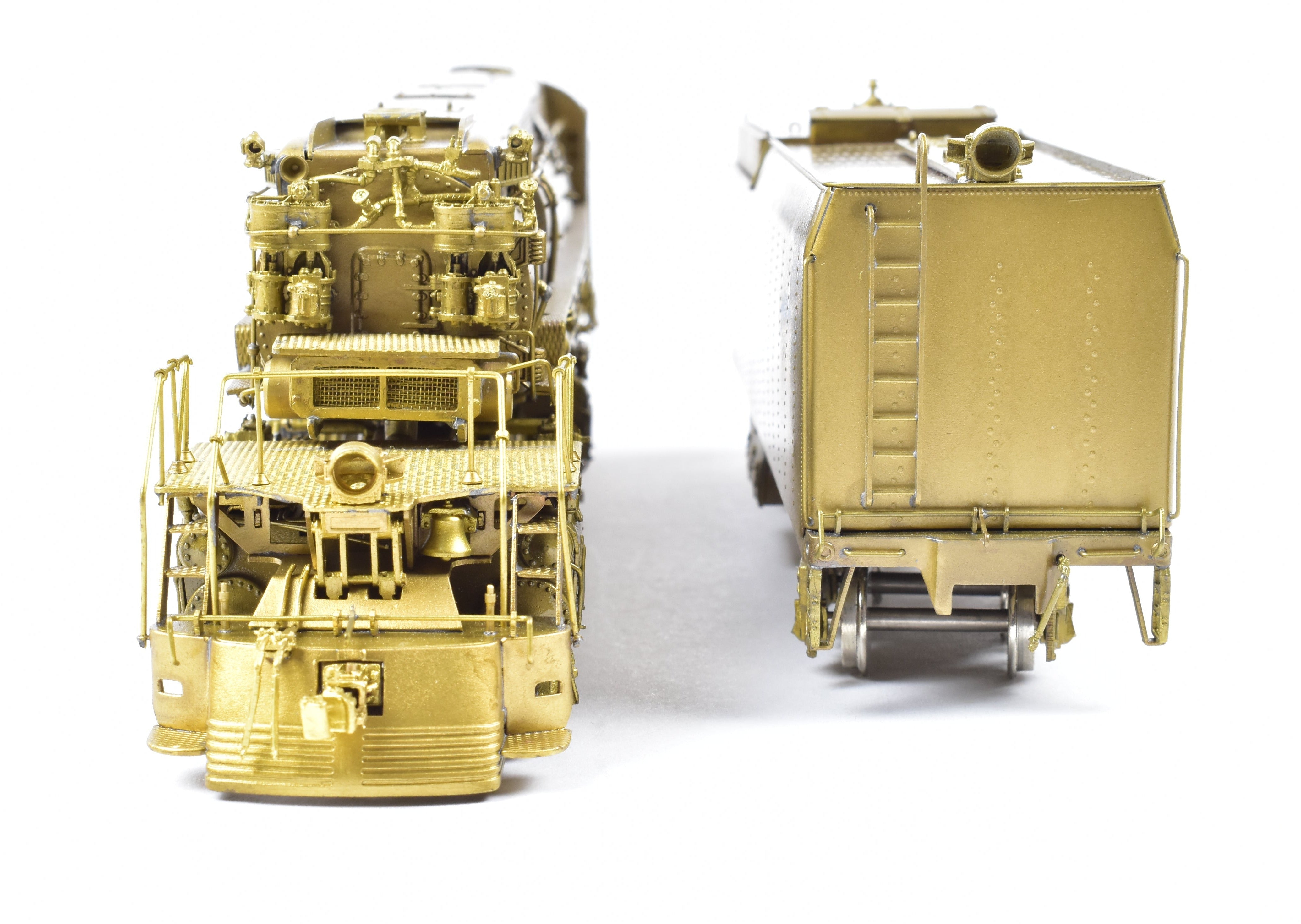 HO Scale Brass Model Train - Sunset Models' Southern Pacific AC - 9 2 - 8 - 8 - 4 Yellowstone in Yellow Color