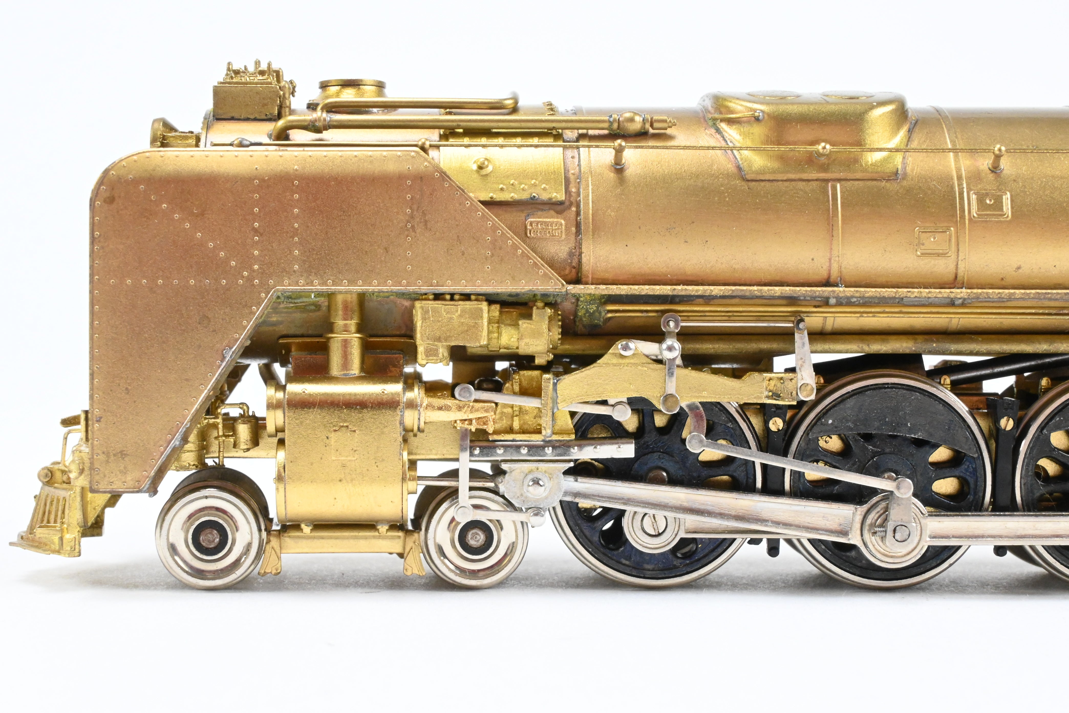 HO Scale Brass NPP Nickel - Plated NYC New York Central S - 1b Niagara 4 - 8 - 4 Model