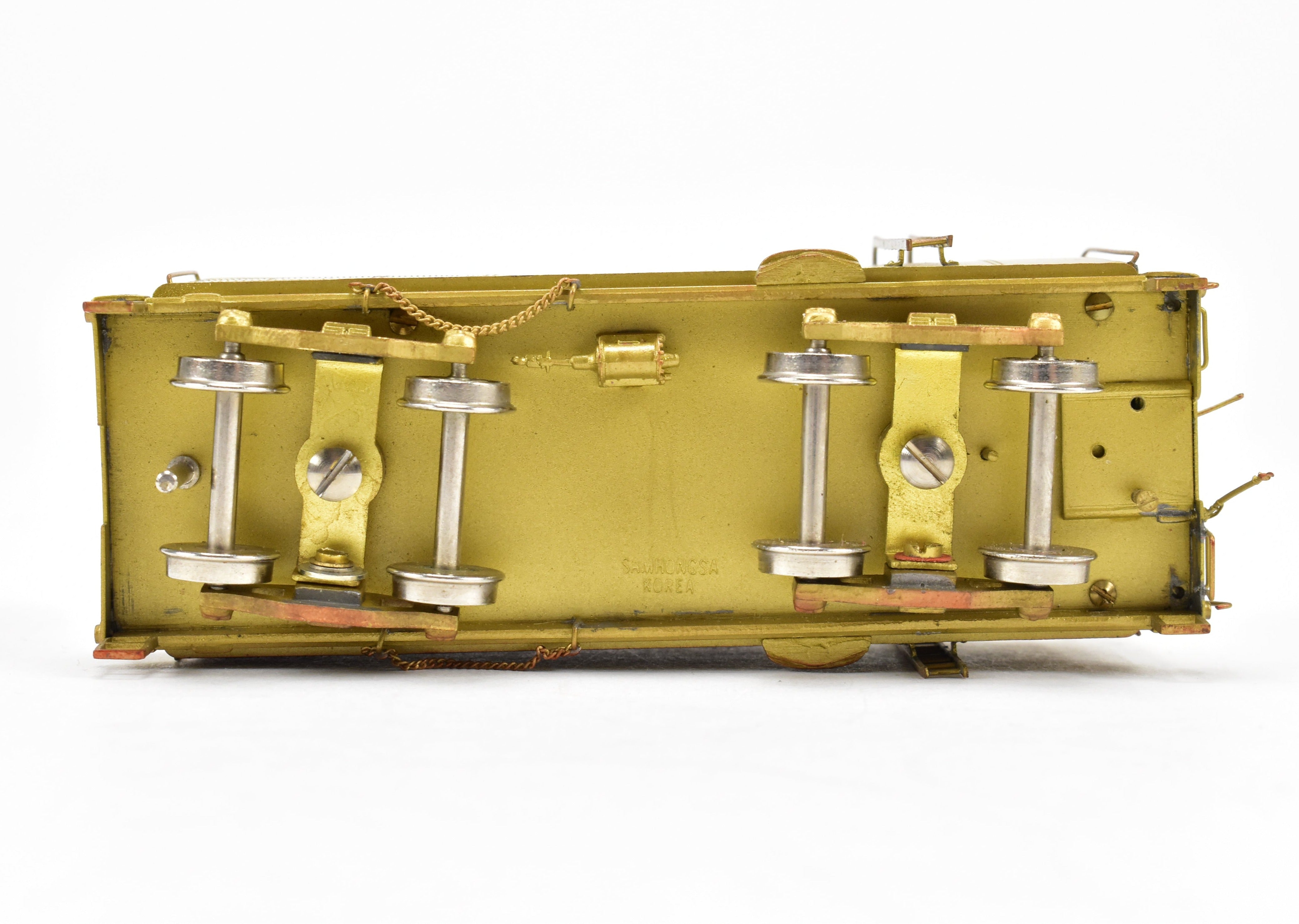 HO Scale Brass Model Train Tender - Denver & Salt Lake (D&SL) or Denver & Rio Grande Western (D&RGW) 2-8-2 and 2-6-6-0 Tender Only by Sunset Models