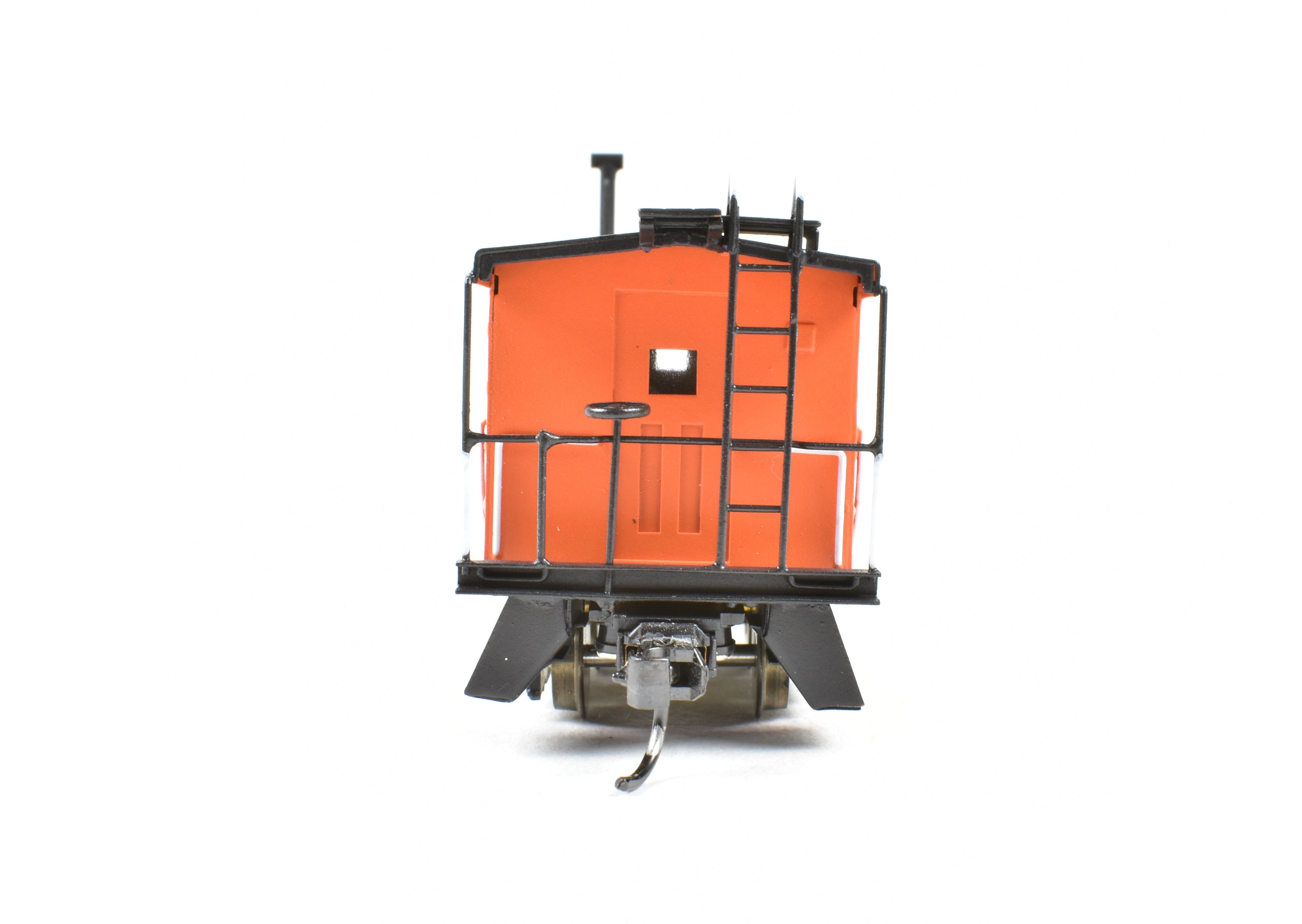 HO Scale Brass Nickel Plate Products Milwaukee Road Bay Window Caboose Pro-Painted #991817