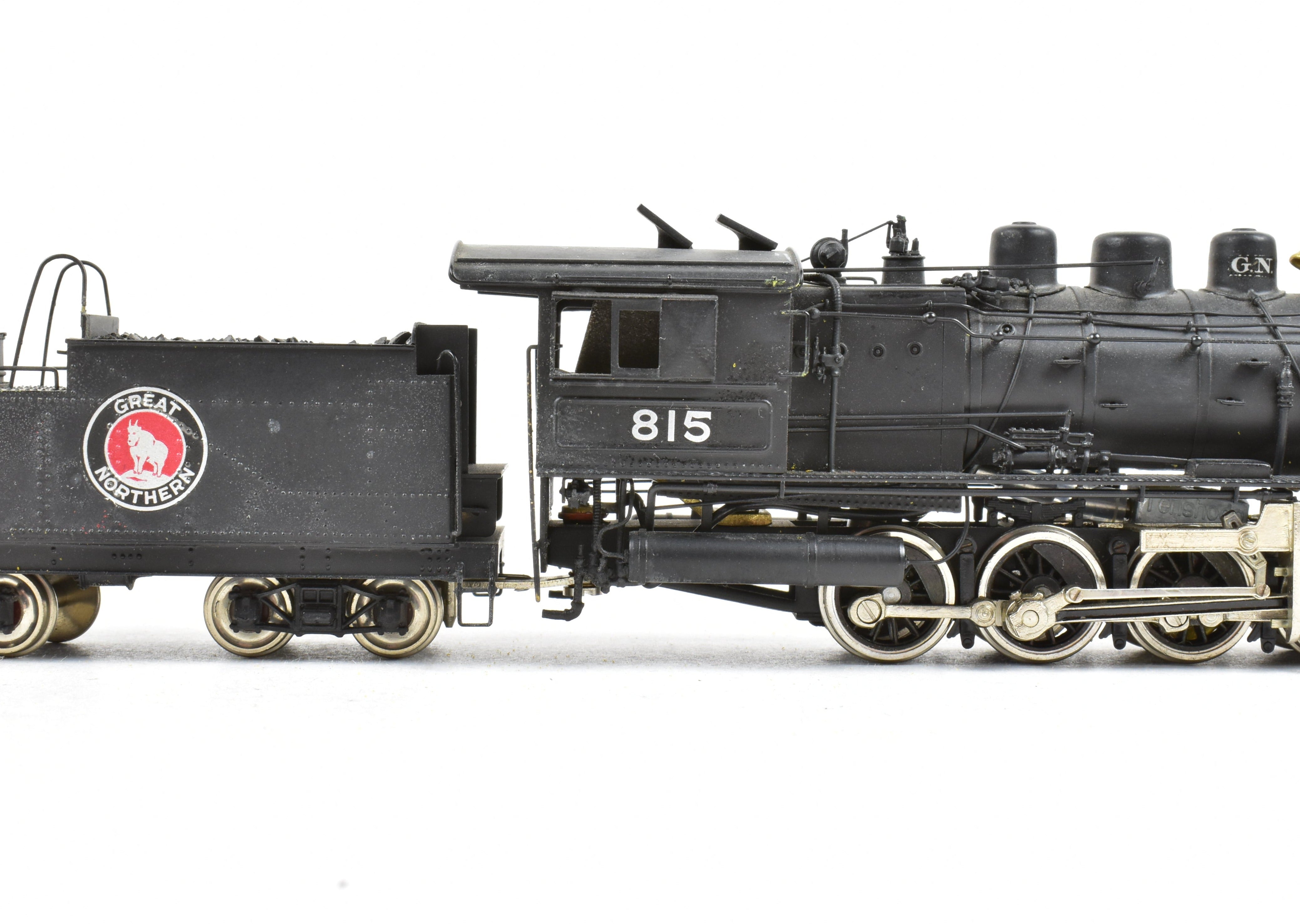 HO Scale Brass PFM - Tenshodo Great Northern C - 1 0 - 8 - 0 Factory - Painted Switcher with ReBoxx Foam