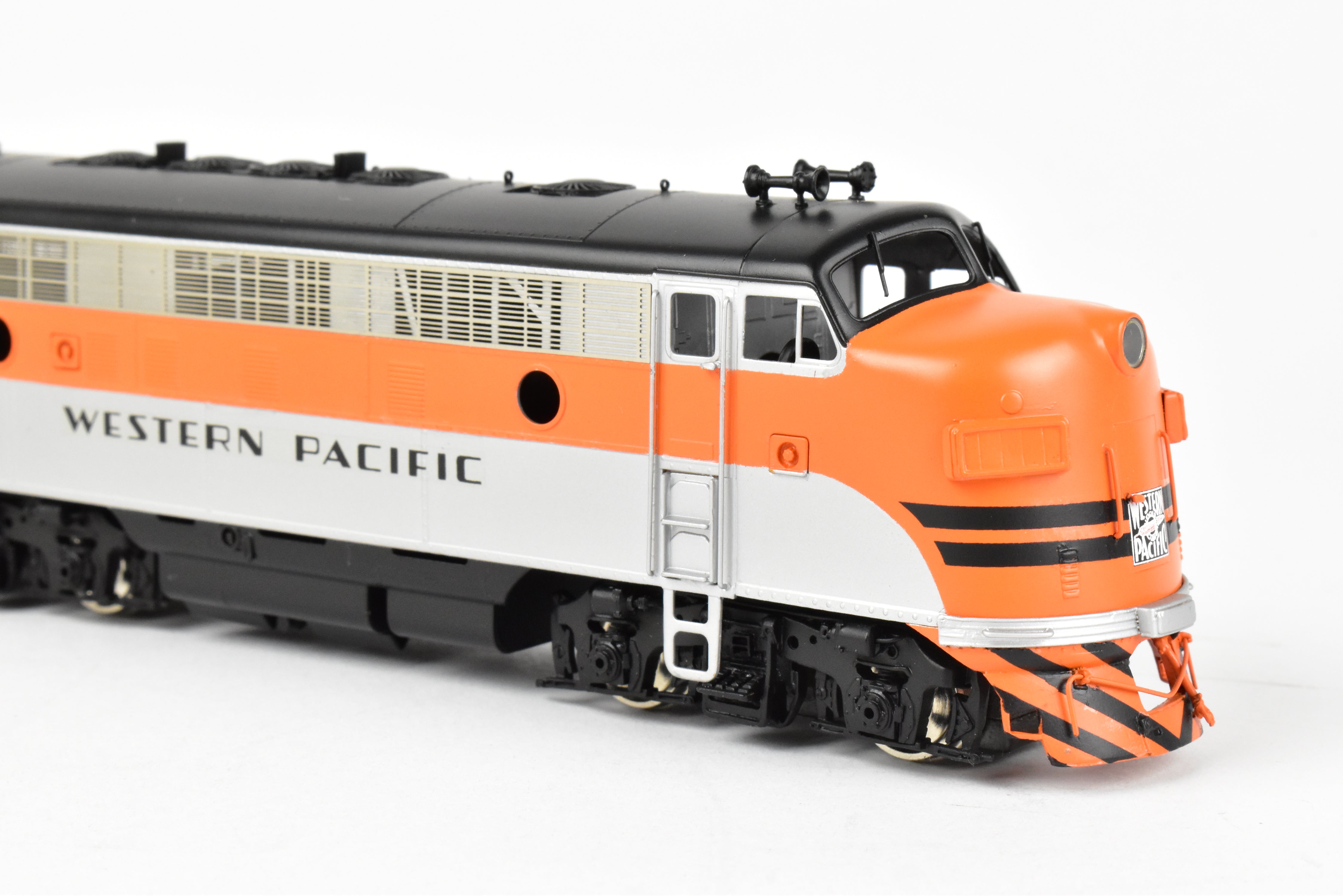 HO Brass Oriental Limited WP Western Pacific EMD F7 A/B/B/A Set, 1500 HP Each, Factory Painted Freight