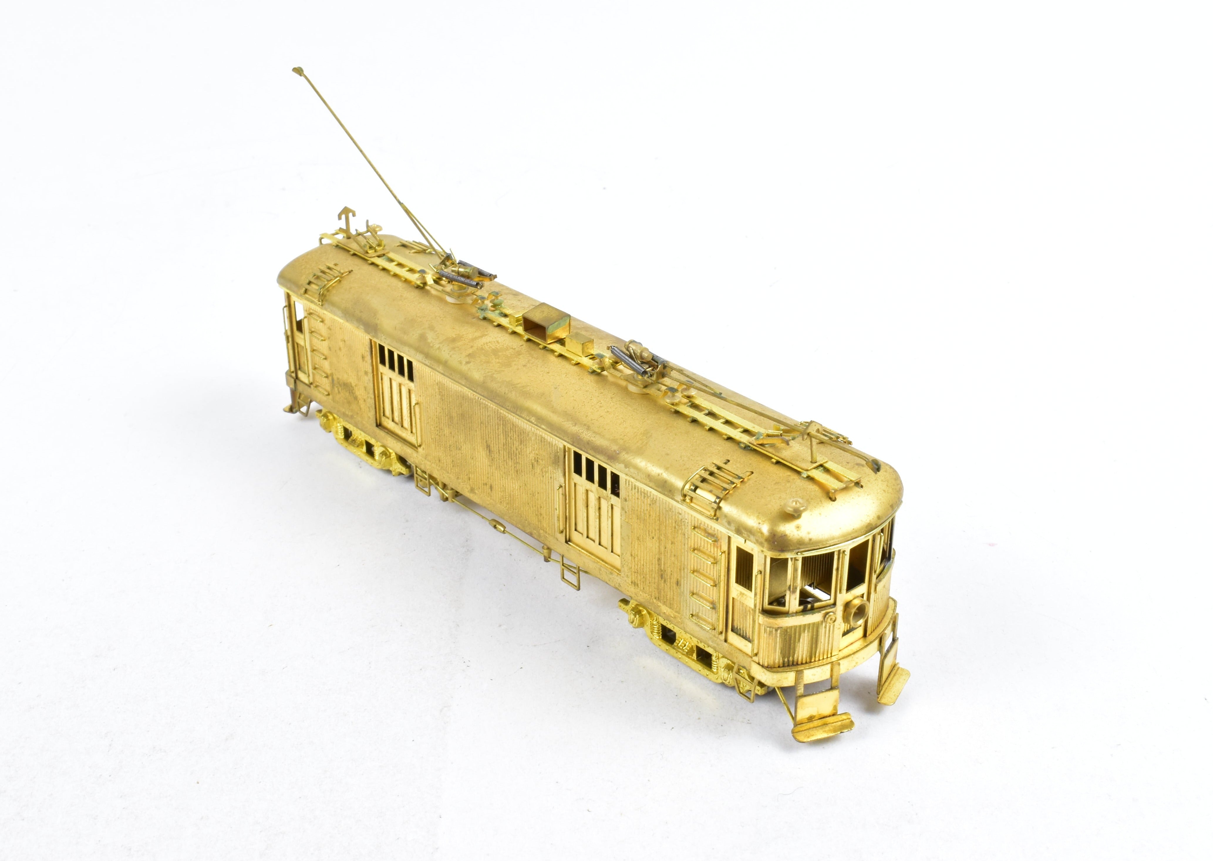 HO Scale Brass Suydam Pacific Electric Wood Box Motor Model Train