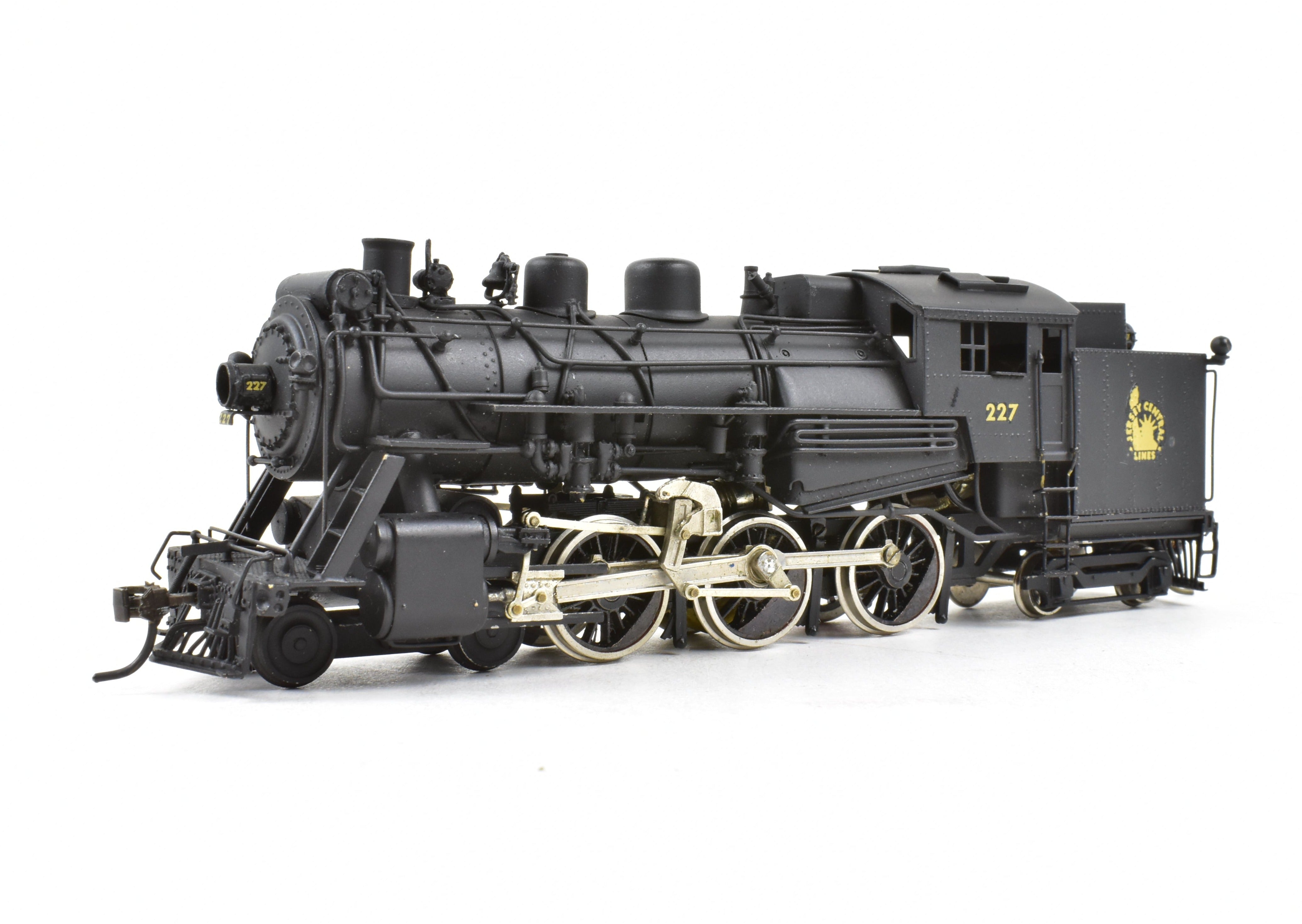 High - Quality HO Scale Brass Model Train of West CNJ - Central Railroad Of New Jersey 4 - 6 - 4T H - 1s with Custom Painting