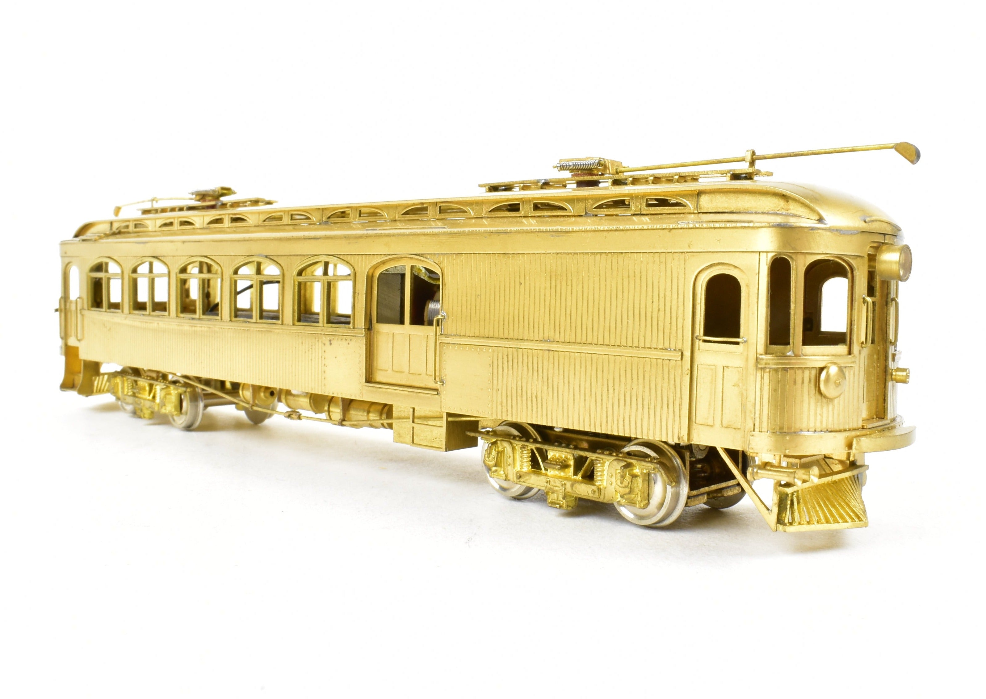 HO Scale Brass Suydam Sacramento Northern Niles Wood Interurban Combine Model with 5 Windows