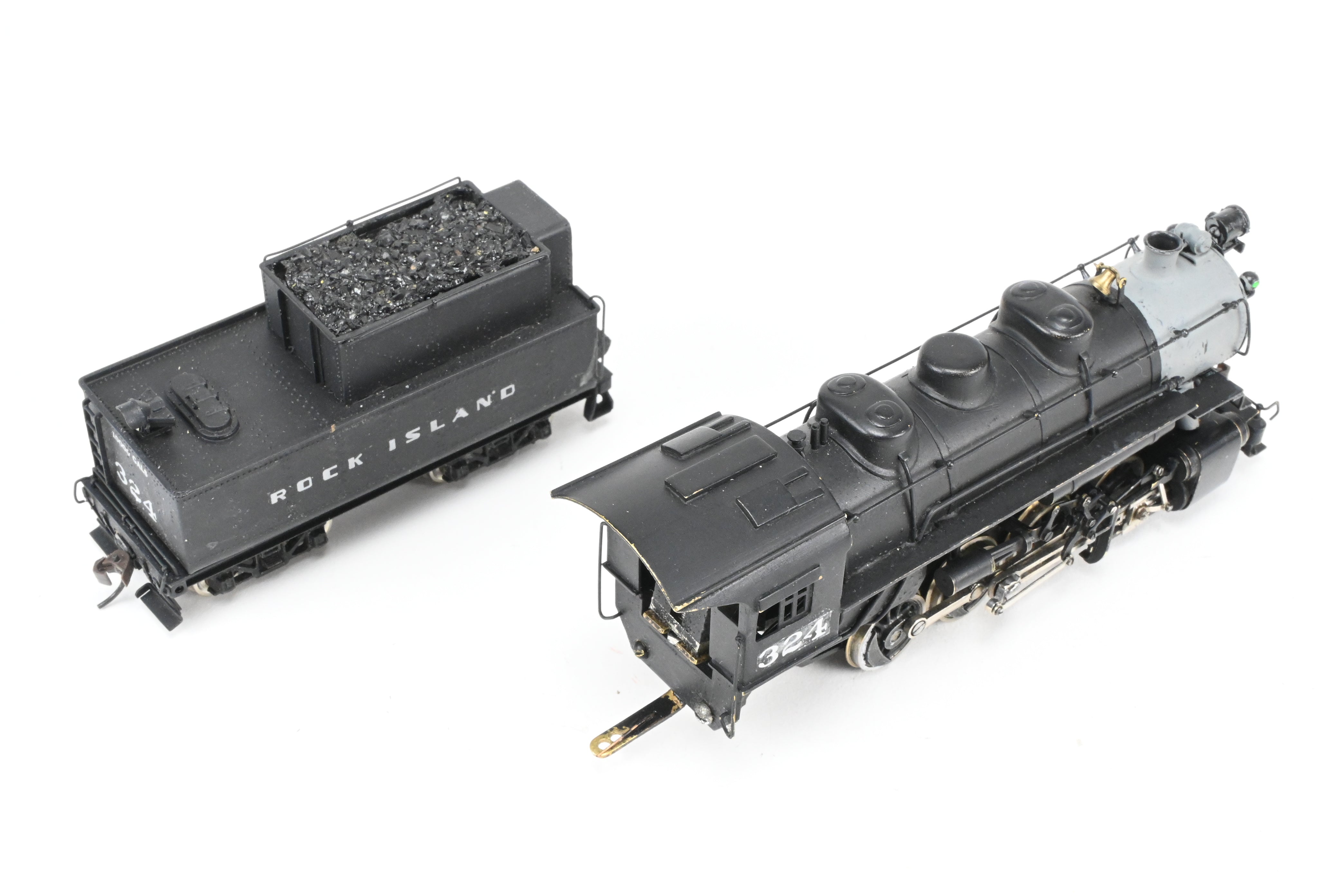 HO Scale Brass PFM - Tenshodo CRI&P - Rock Island 0-8-0 Switcher Model Locomotive FP No. 324