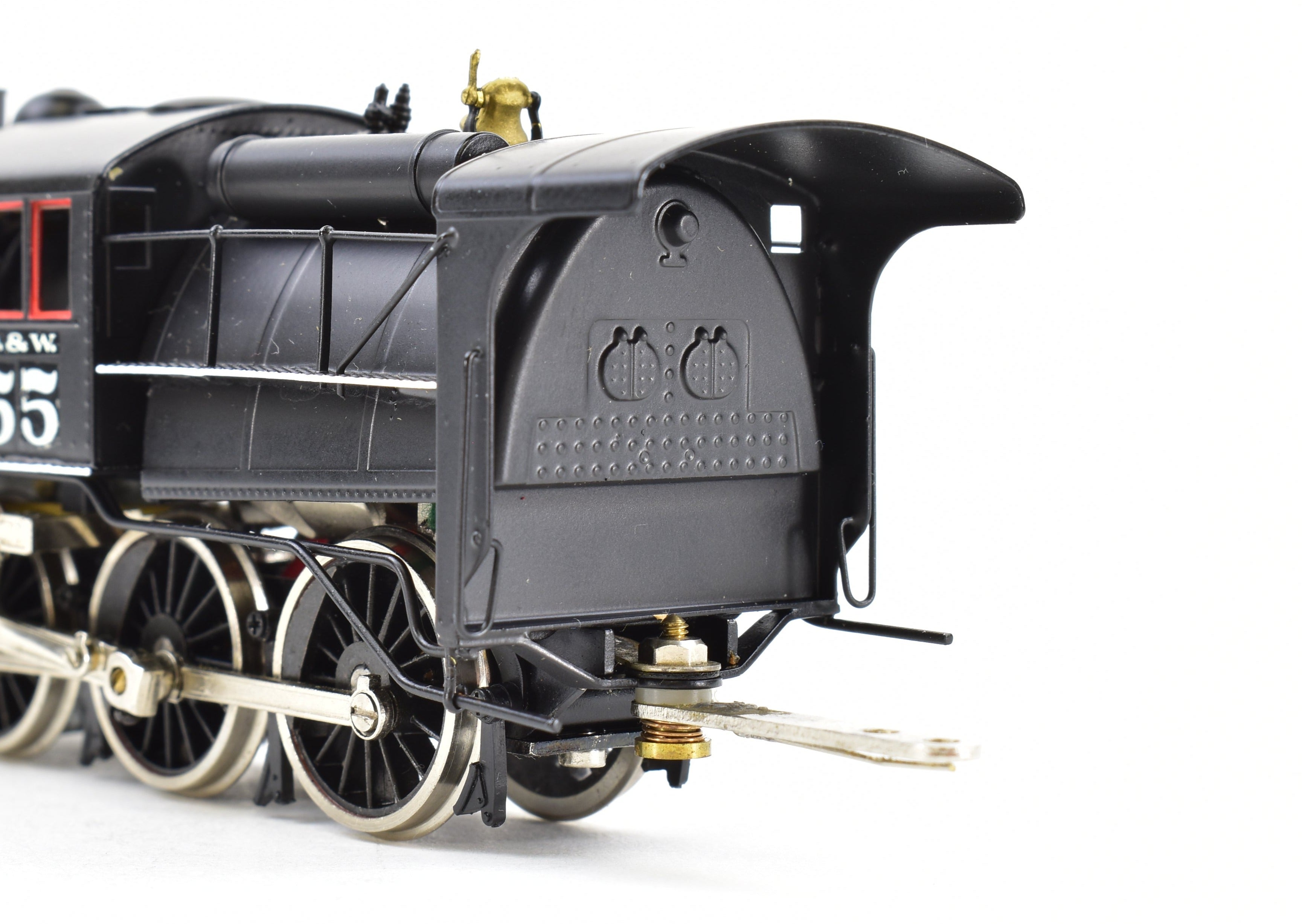 HO Scale Brass Nickel - Plated Model Train: New York Ontario & Western Class U 2 - 6 - 0 Mogul Camelback Steam Locomotive by Nickel Plate Products