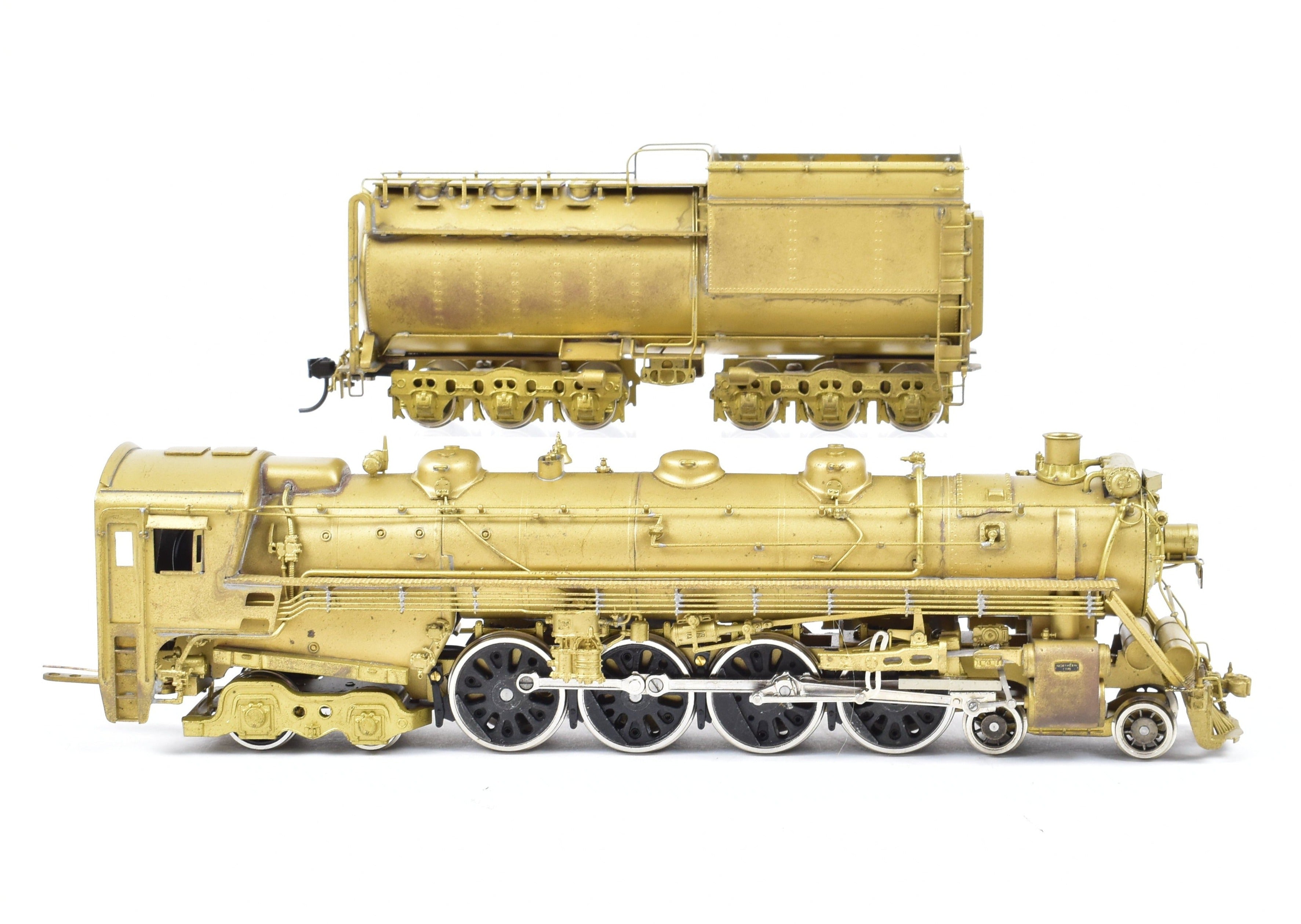 HO Scale Brass Pacific Fast Mail (PFM) Model Train - Toby CNR - Canadian National Railway 4-8-4 Class 6200 U-2G Locomotive