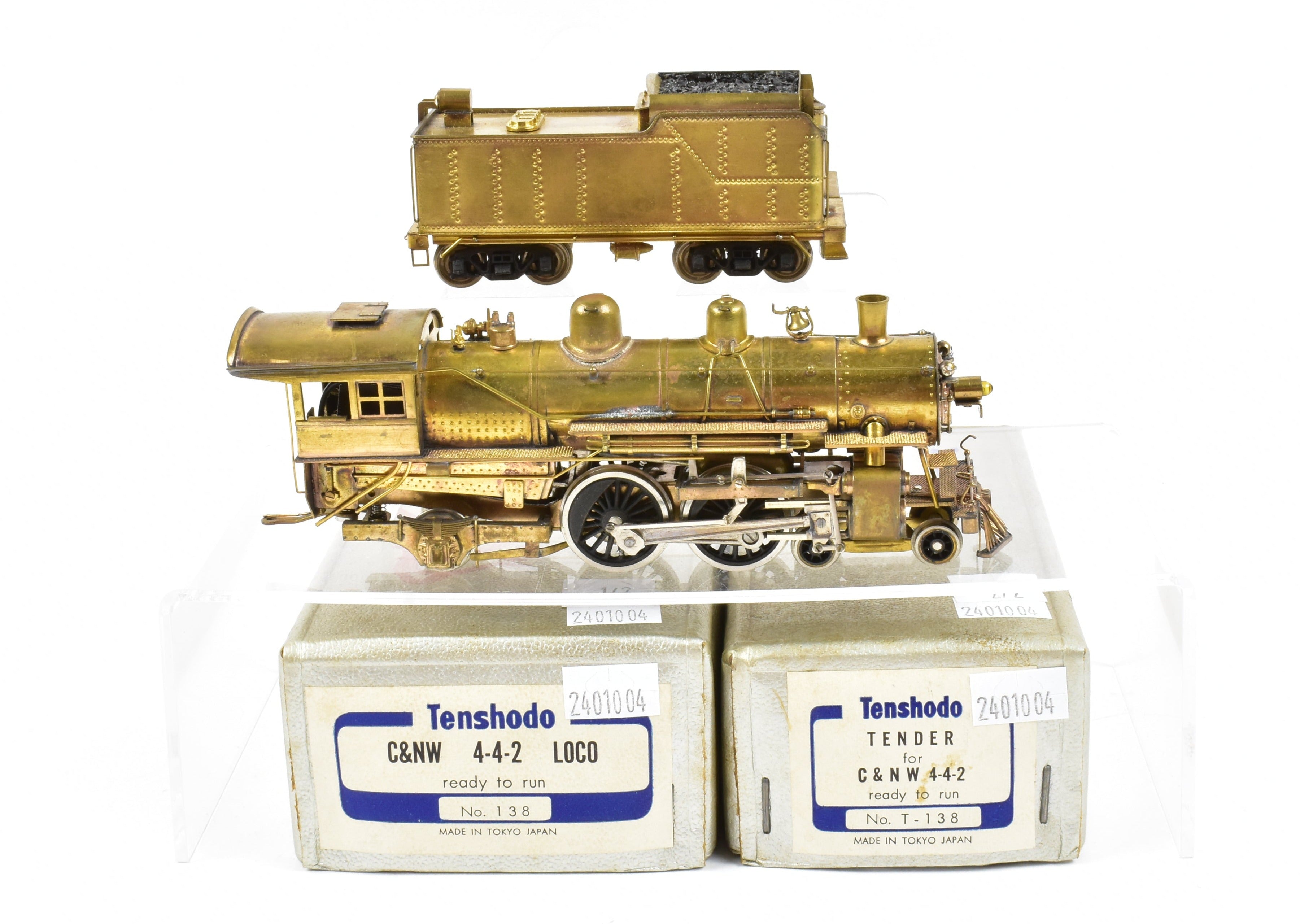 HO Scale Brass PFM - Tenshodo Chicago & Northwestern 4-4-2 Atlantic Model