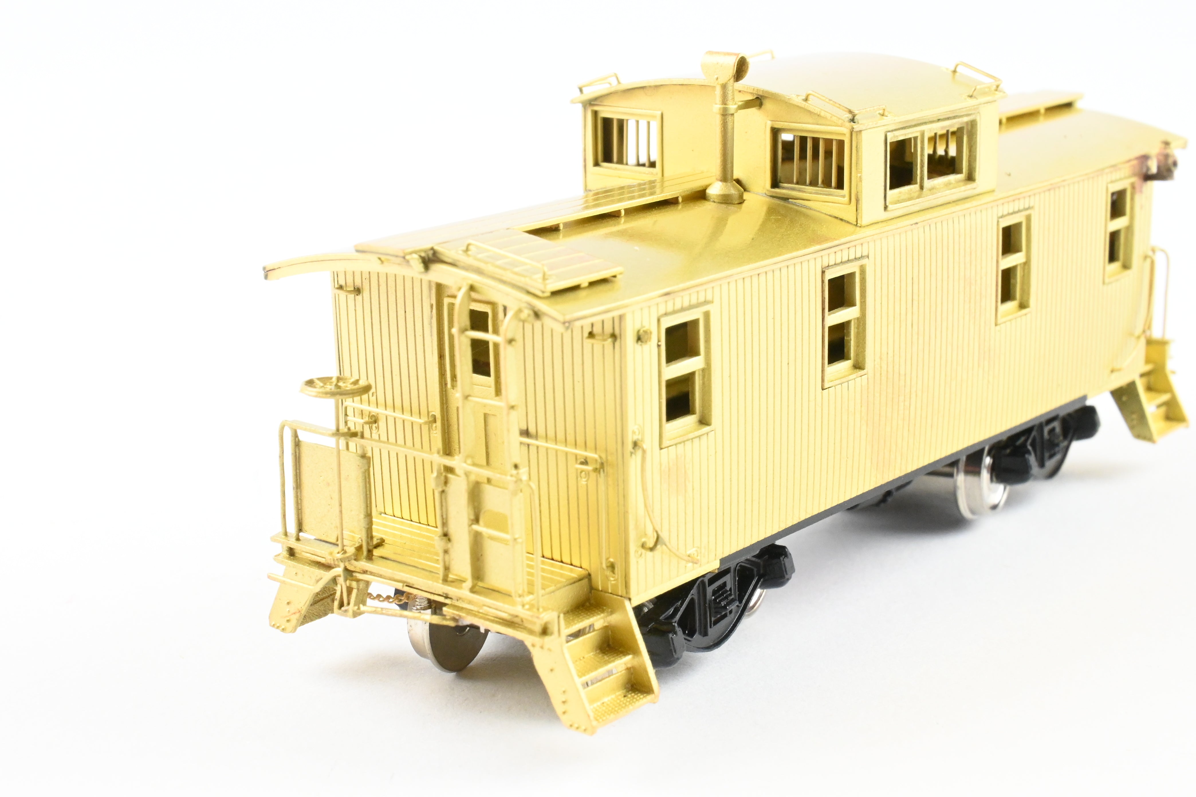 HO Scale Brass Nickel Plate Products Wood Caboose for DLW or C&IM Railways