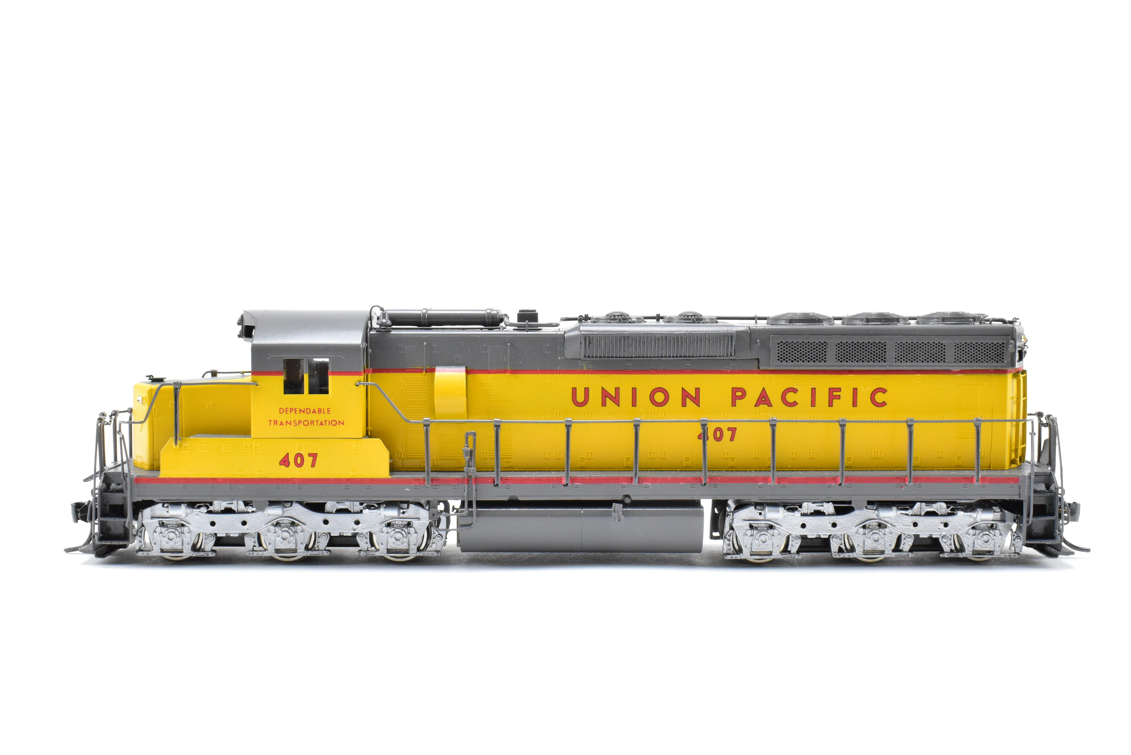 HO Brass Oriental Limited Union Pacific EMD SD24 2400 HP Custom Painted Low Hood #407