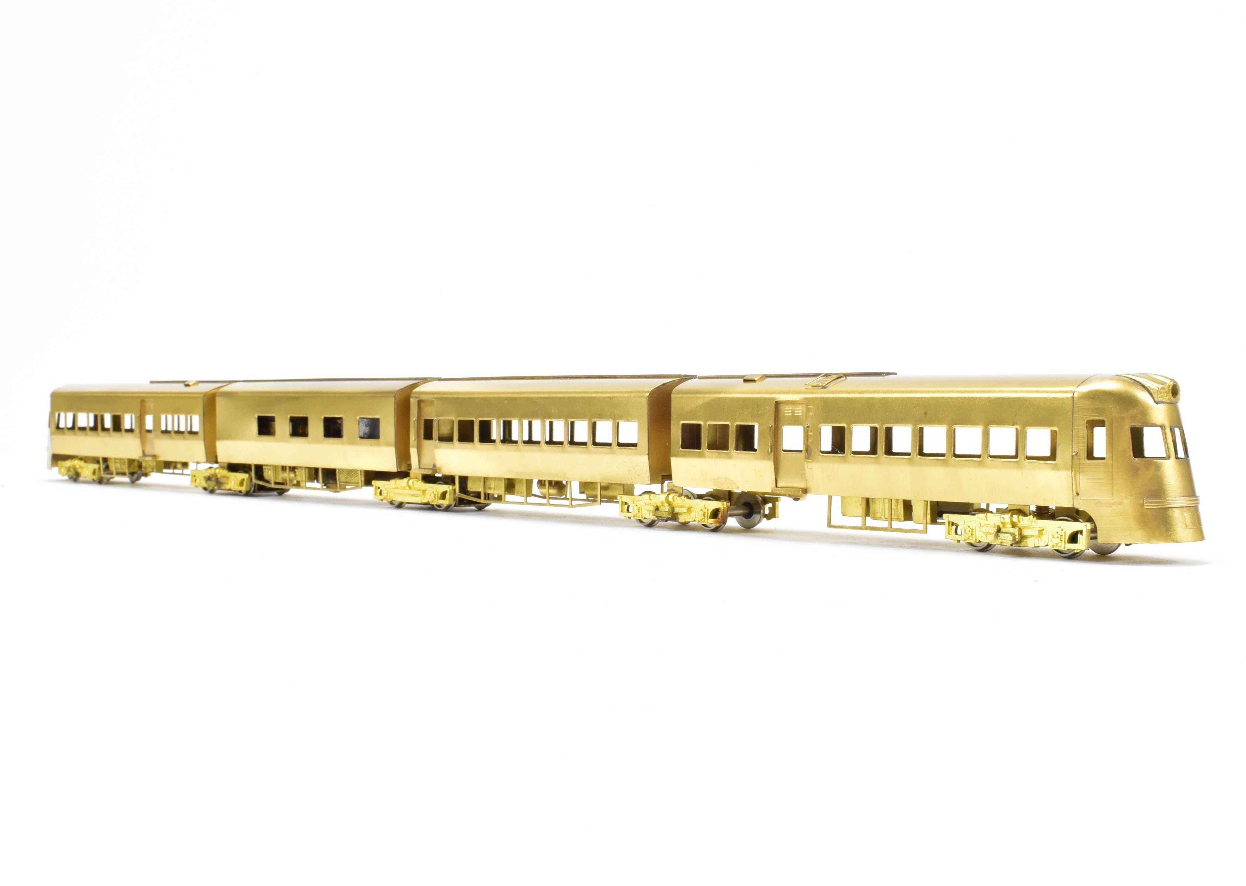 HO Brass NPP Nickel - Plated 4 - Car Liberty Liner Set from Philadelphia & Western