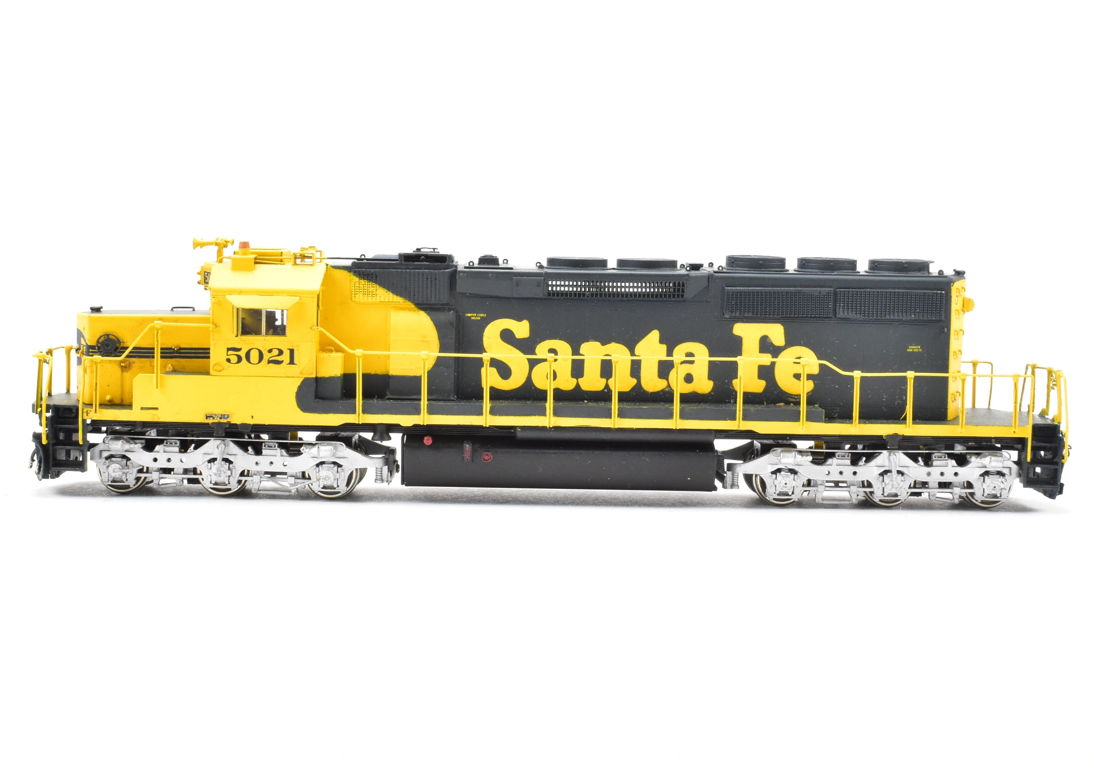 HO Scale Brass ATSF - Santa Fe EMD SD40 - 2 with 116 - Inch Snoot Nose by Overland Models