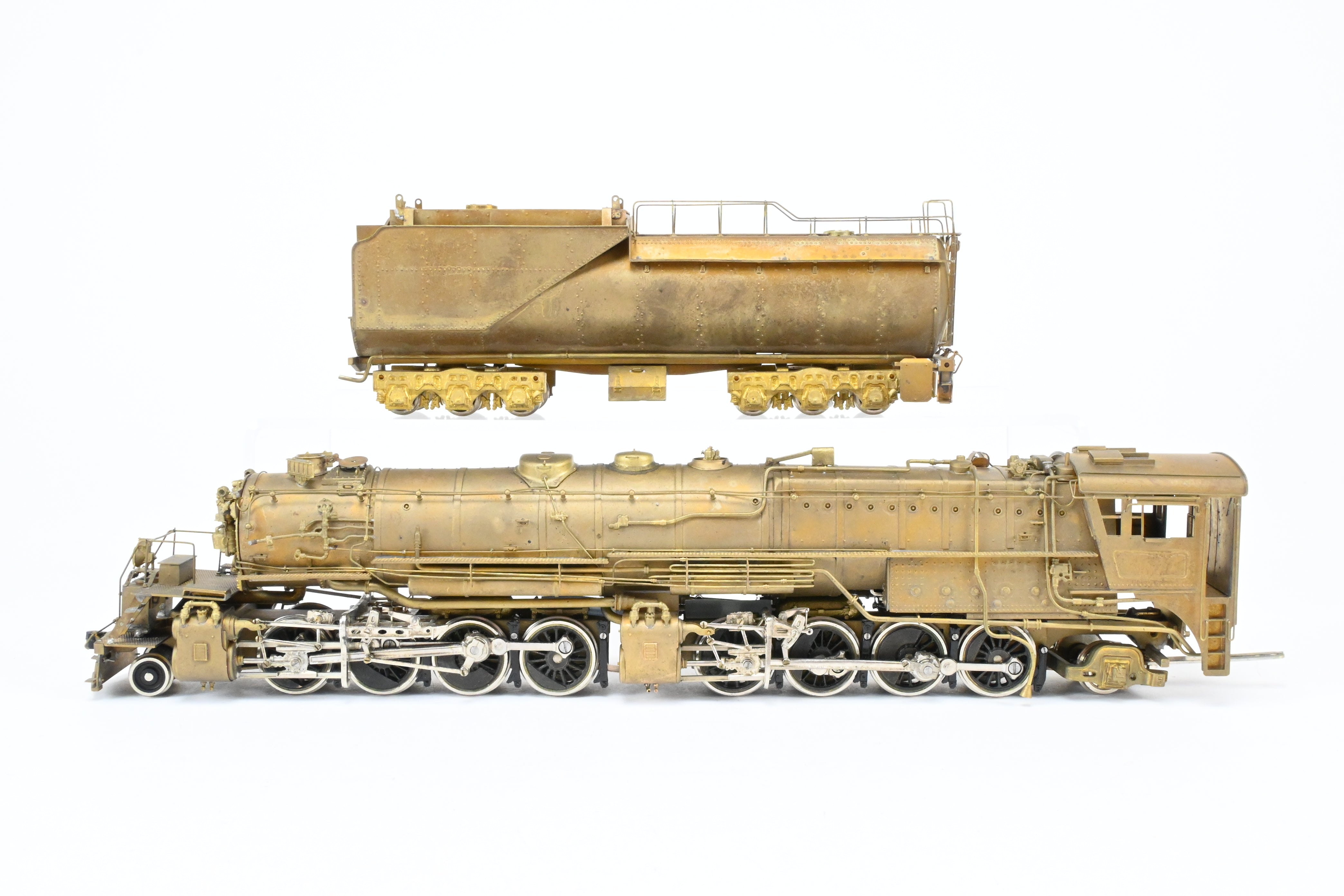 1966 HO Brass PFM - Tenshodo Great Northern 2-8-8-2 Class R-2 Model