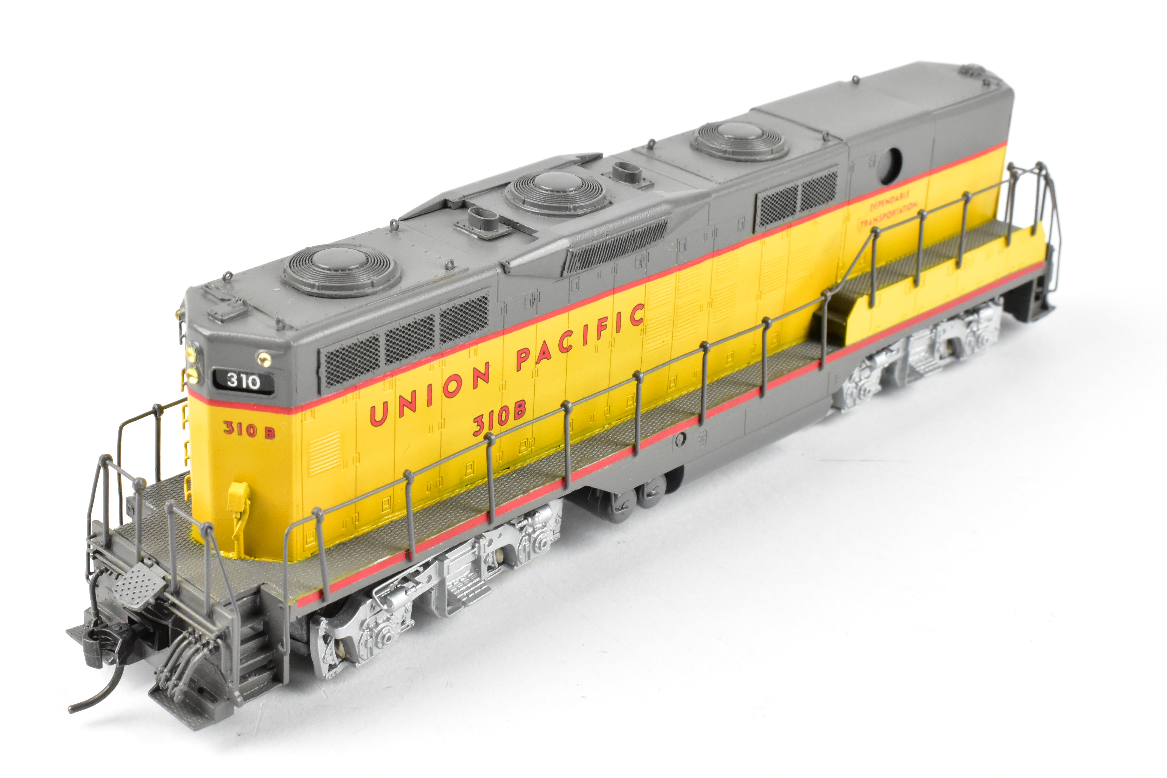 HO Brass Oriental Limited Union Pacific EMD GP9 1750 HP Cabless B-Unit CP #310B