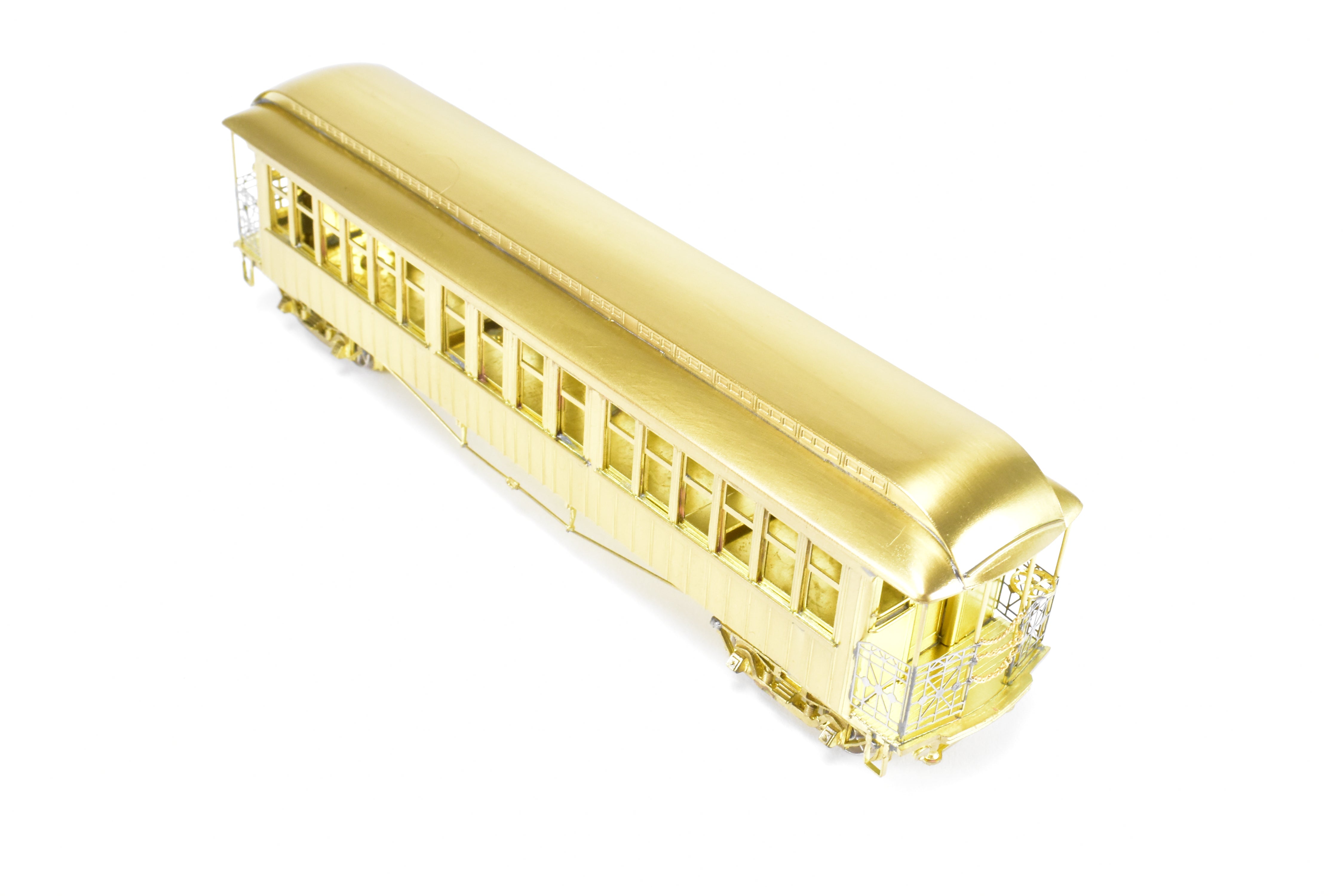 HO Brass MTS Imports Manhattan Elevated & C&SSRT Unpowered Elevated Car, Like New