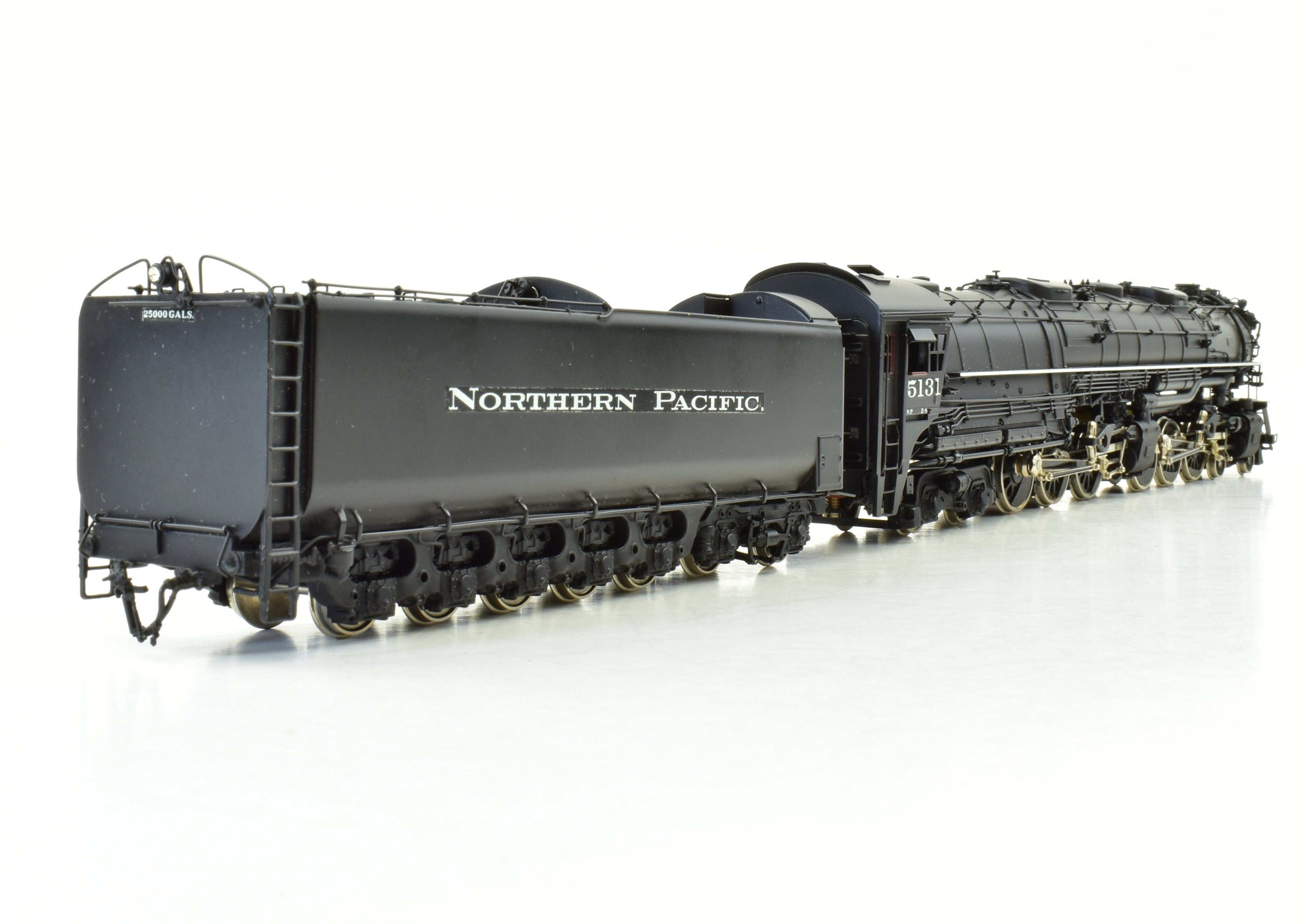 HO Scale Brass PFM - Tenshodo Northern Pacific Class Z - 8 4 - 6 - 6 - 4 Steam Locomotive Model from 1979 Run