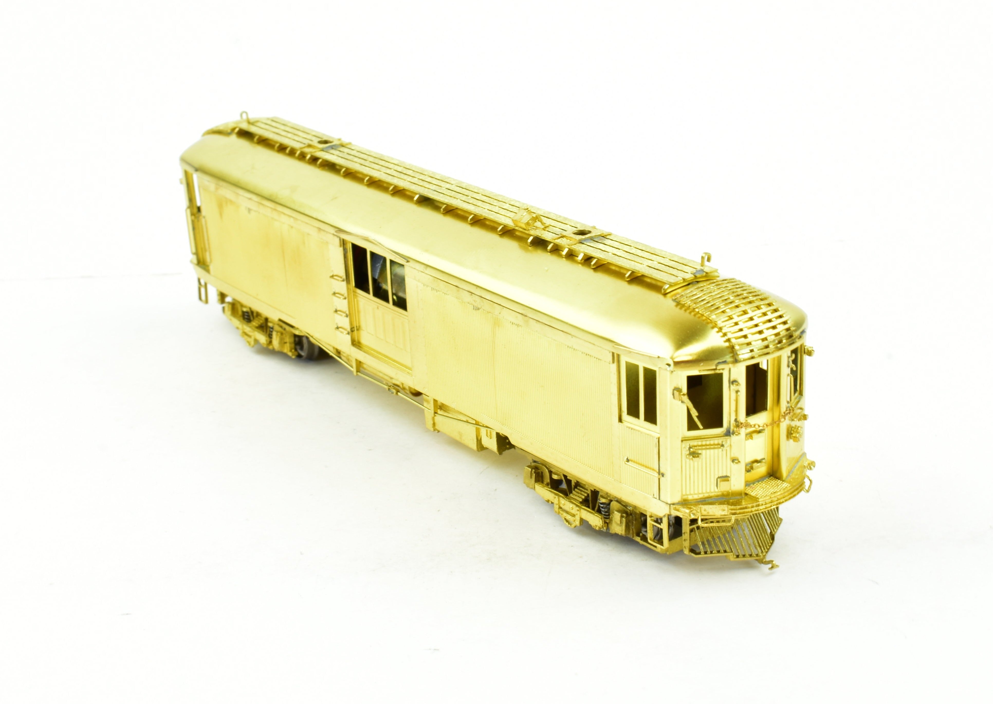 High - Quality HO Scale Brass Merchandise Dispatch Car by MTS Imports - North Shore Line MD Model