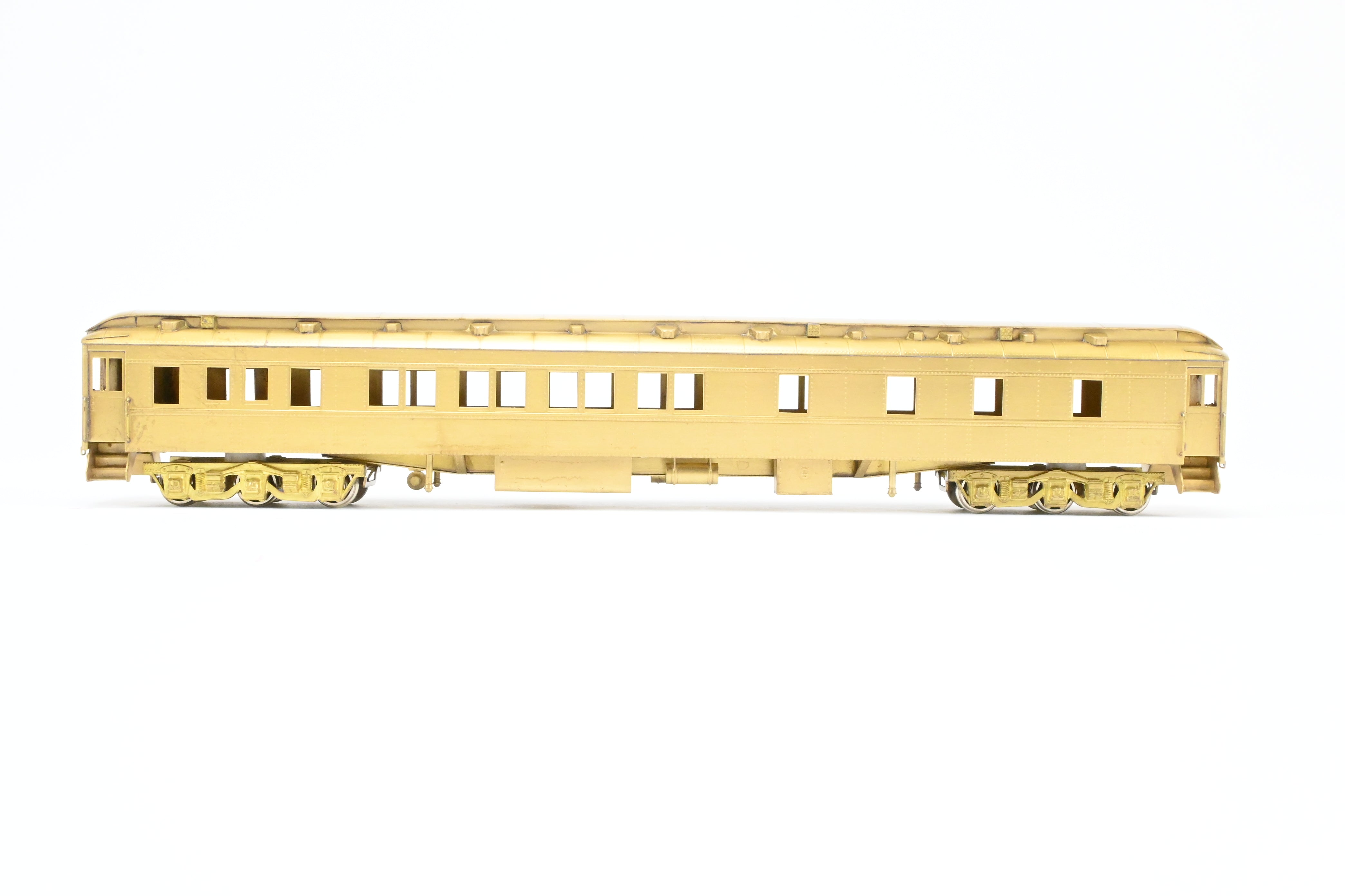 HO Scale Brass Soho Royal Oak Non - Air - Conditioned 8 - Section 1 Drawing Room 2 Compartment HW Sleeper Model for Various US Railroads