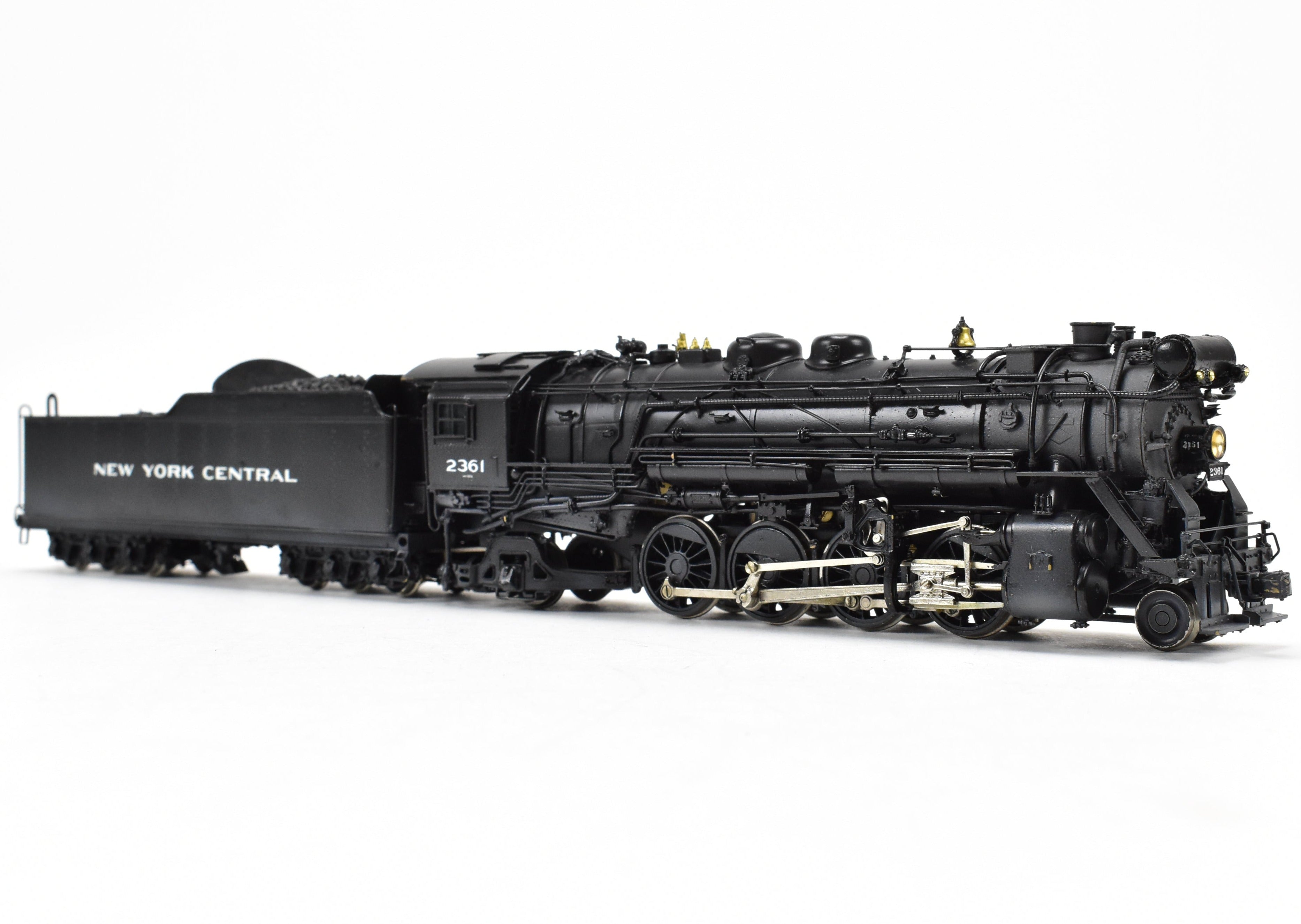High - Quality HO Scale Brass PFM SKI NYC New York Central H - 10b 2 - 8 - 2 Model Locomotive with Professional Paint No. 2361