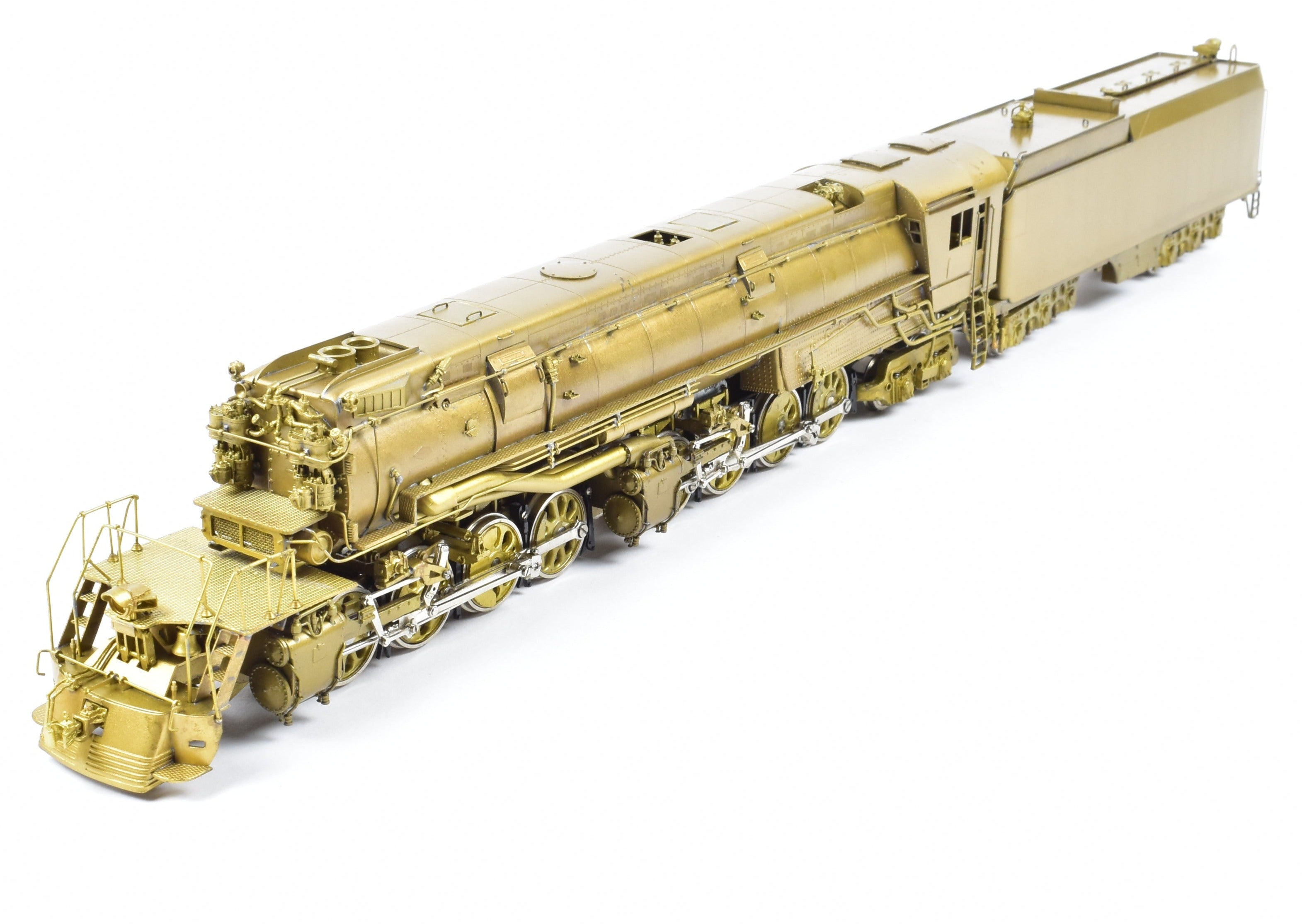 HO Scale Brass Model Train - Sunset Models' Southern Pacific AC - 9 2 - 8 - 8 - 4 Yellowstone in Yellow Color