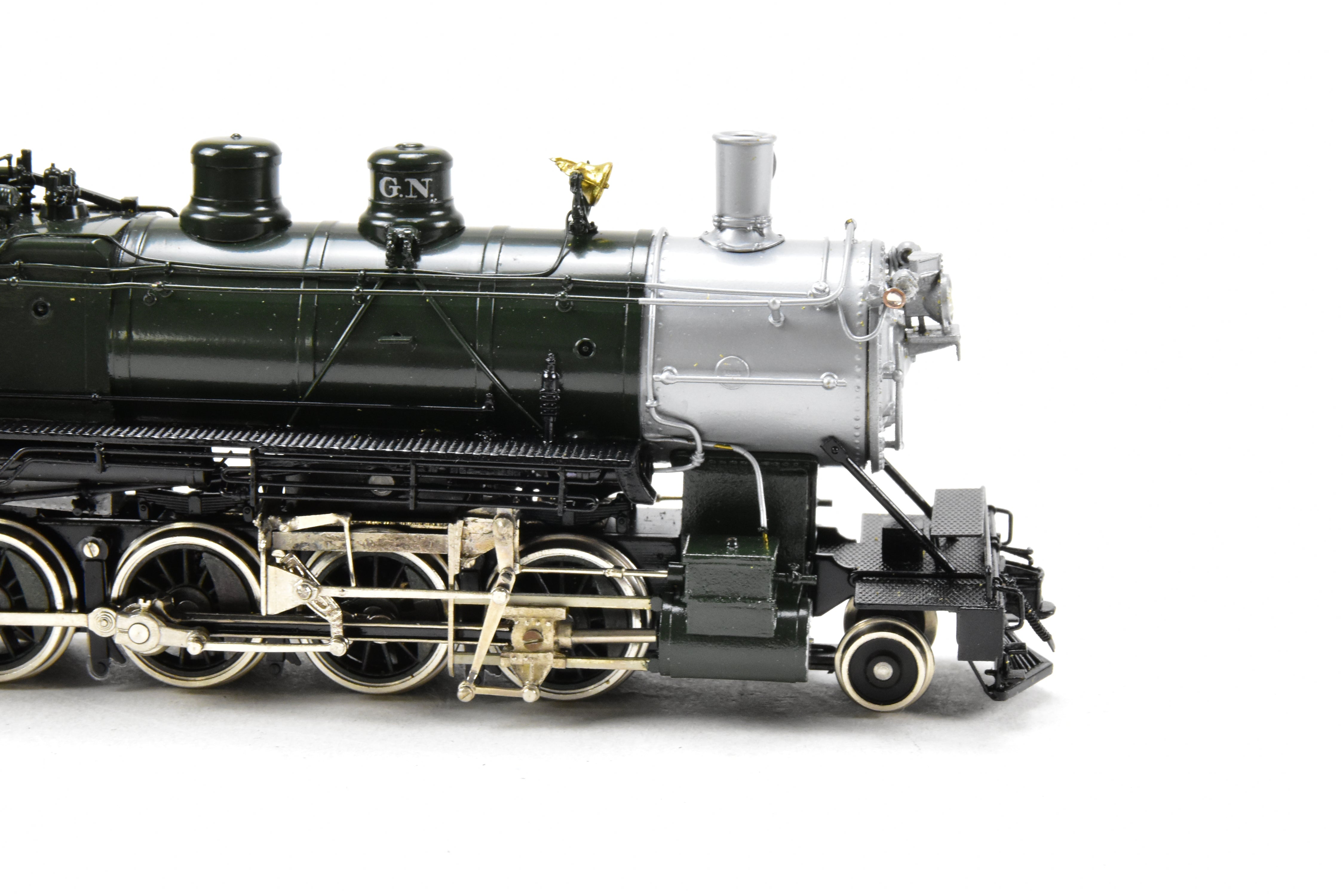 HO Scale Brass PFM - Tenshodo Great Northern 2-8-0 Class F-8 Glacier Park Crown Model Locomotive from 1977 Production Run