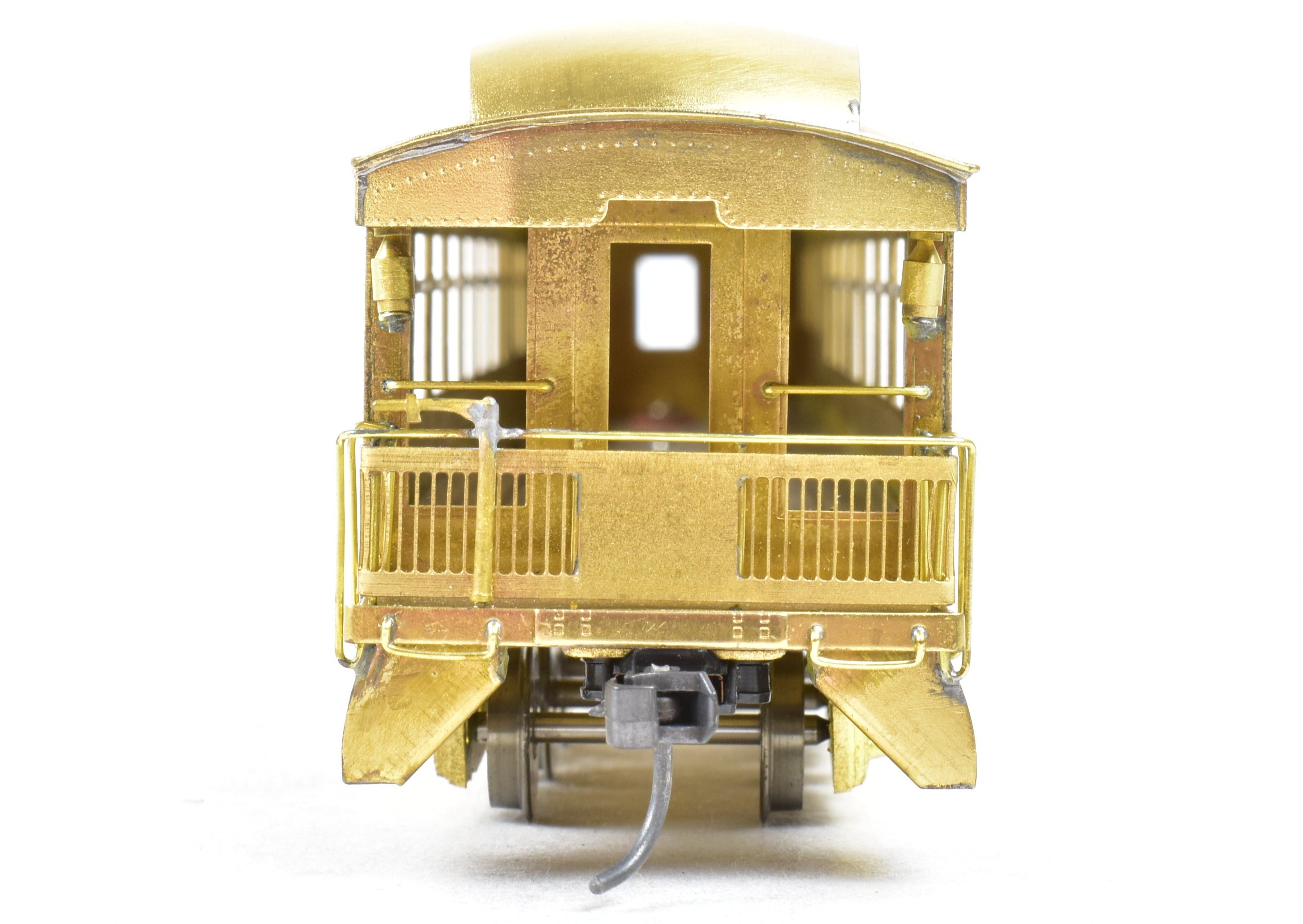 HO Scale Brass Nickel Plated Model Train - New York Ontario & Western Observation Car by Nickel Plate Products