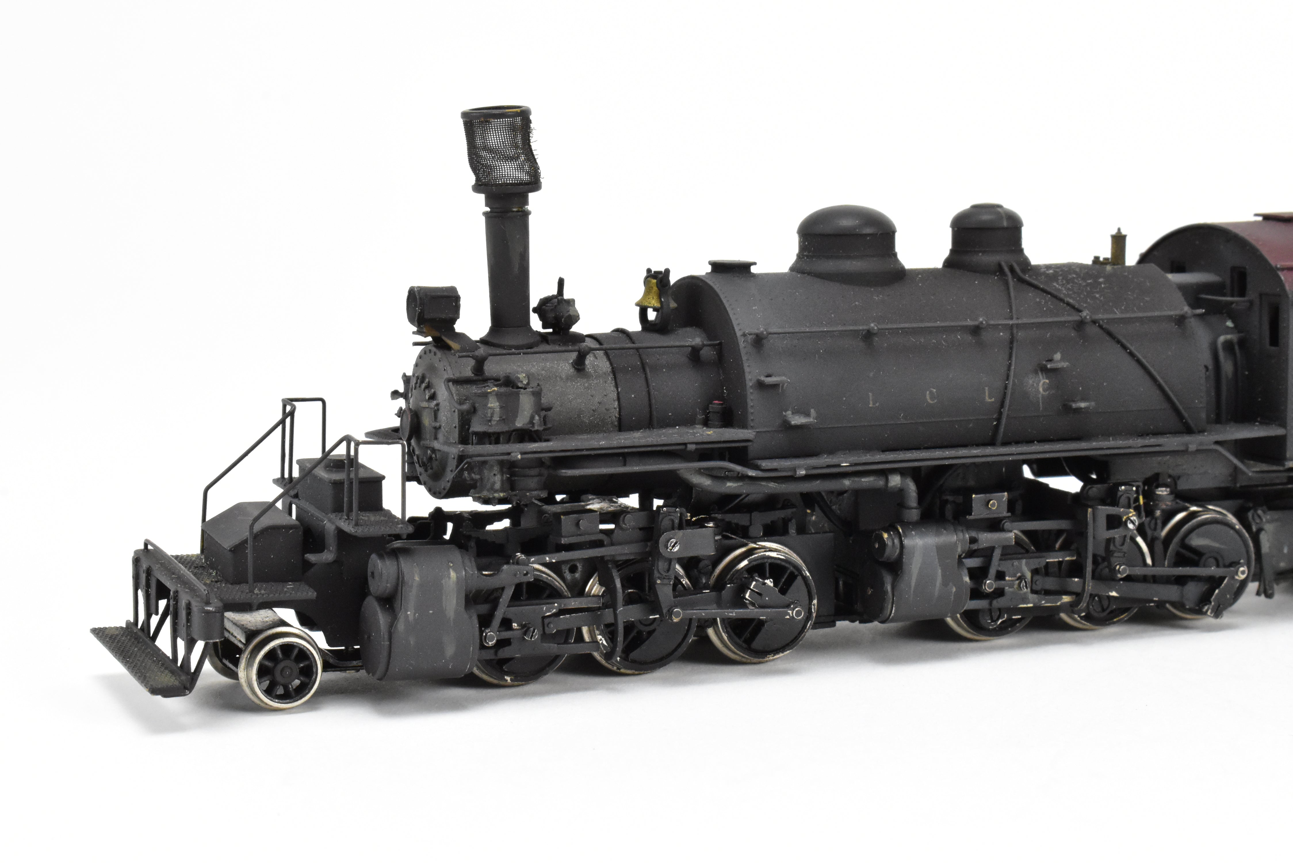 HO Brass NWSL Baldwin 2-6-6-2T Saddle Tank Logging Mallet, Unlettered Custom Painted