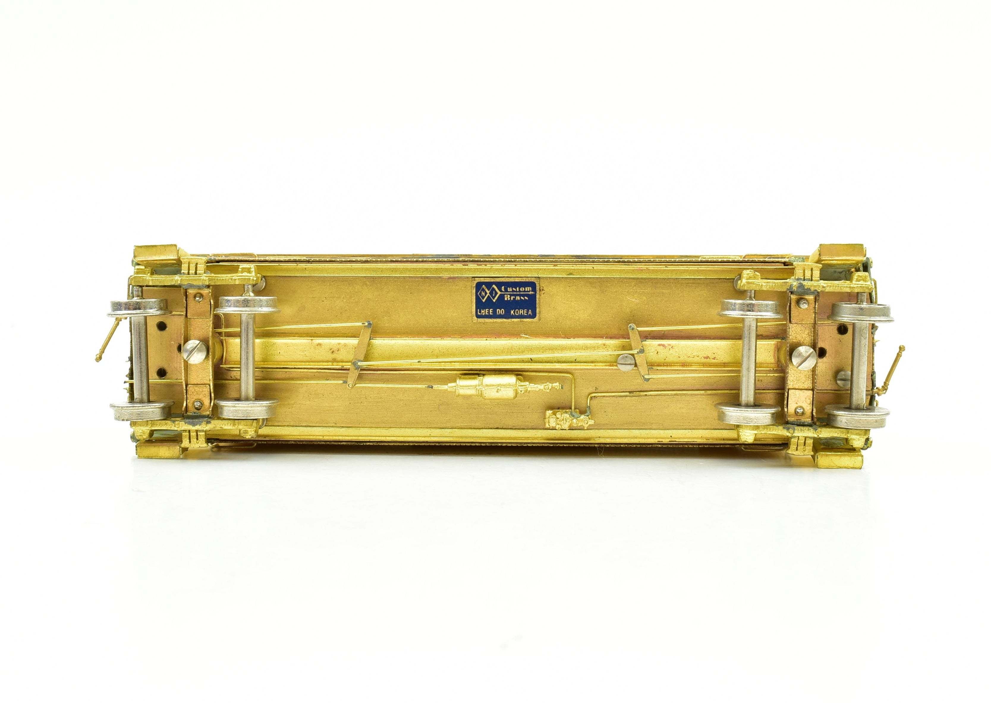NJ Custom Brass HO Scale New Haven Wood Caboose Class NE - 4 Model