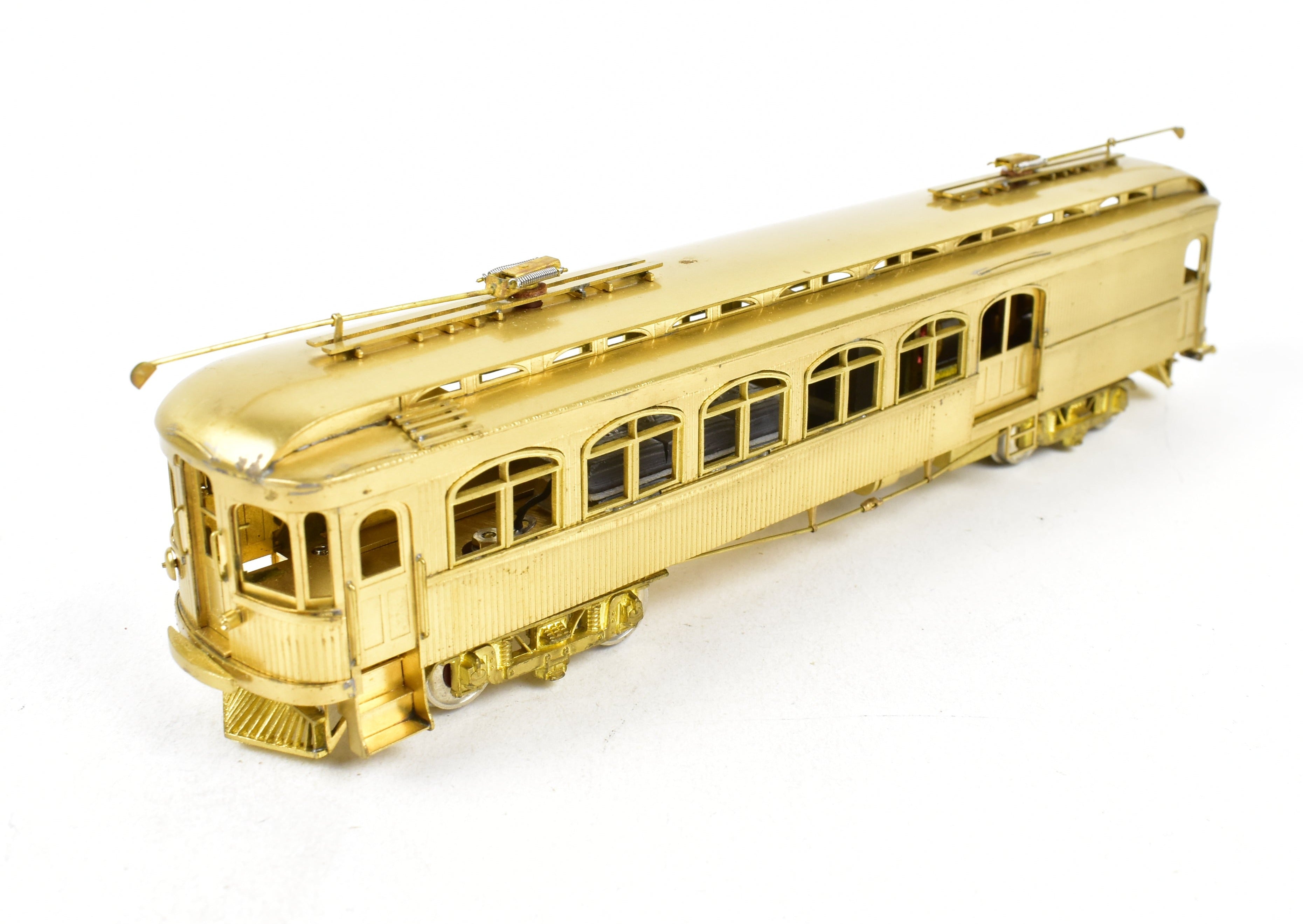 HO Scale Brass Suydam Sacramento Northern Niles Wood Interurban Combine Model with 5 Windows
